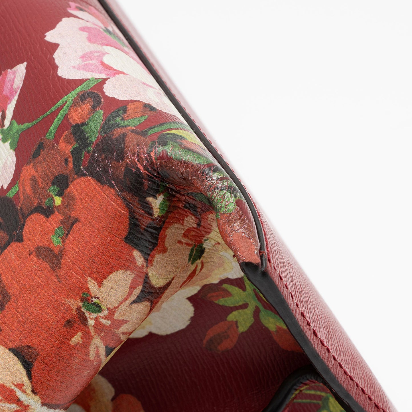 Gucci Leather Blooms Bamboo Daily Large Satchel (SHF-leOK1R)