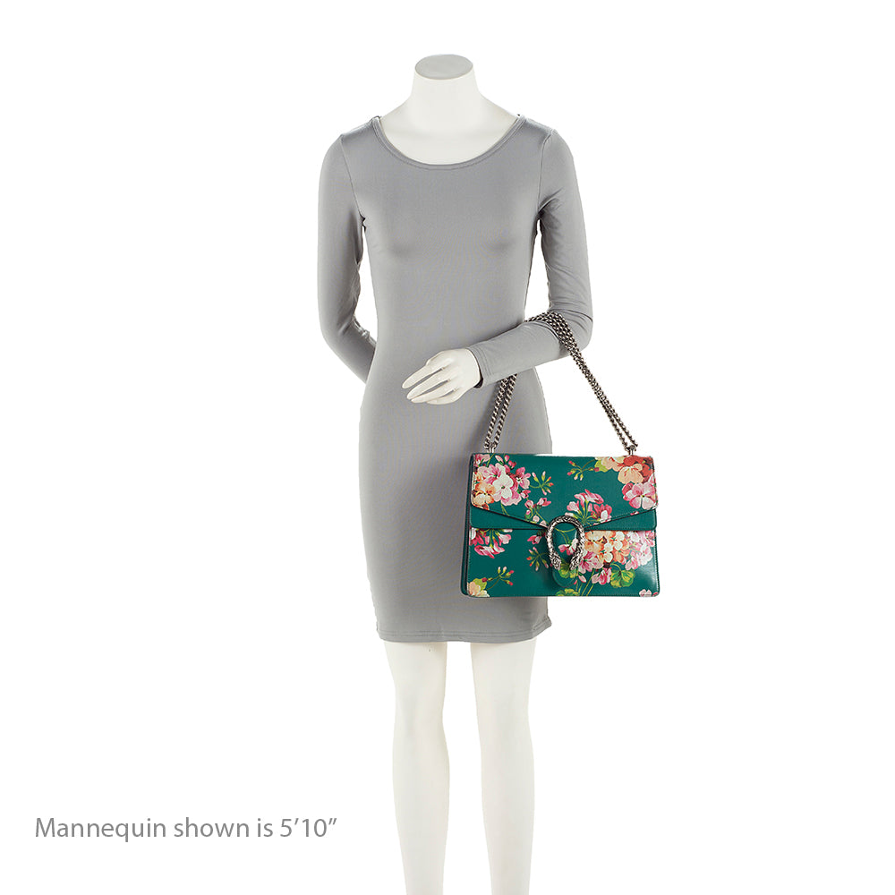 Gucci Leather Blooms Dionysus Medium Shoulder Bag (SHF-XlECb6)