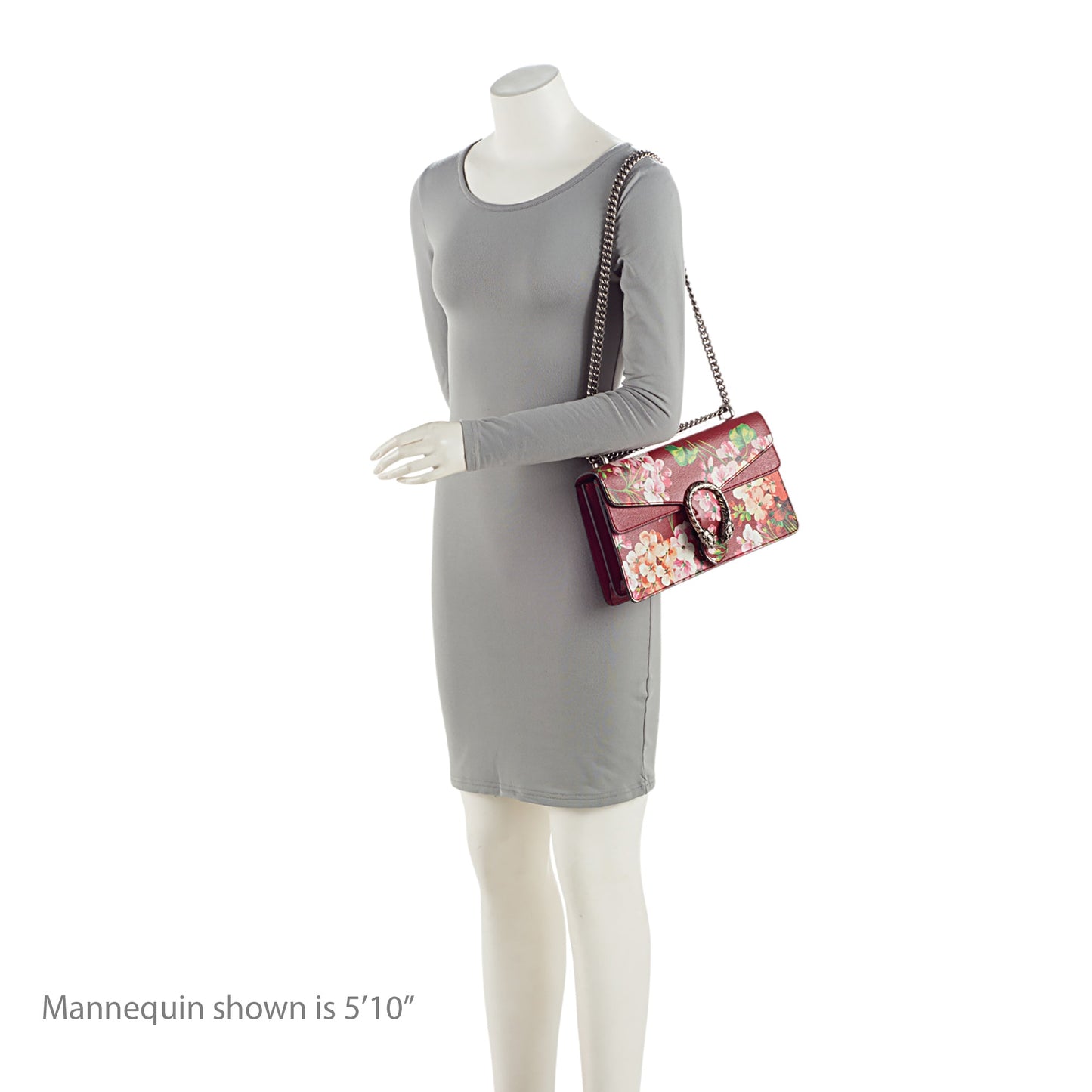 Gucci Leather Blooms Dionysus Small Shoulder Bag (SHF-cqqsxw)