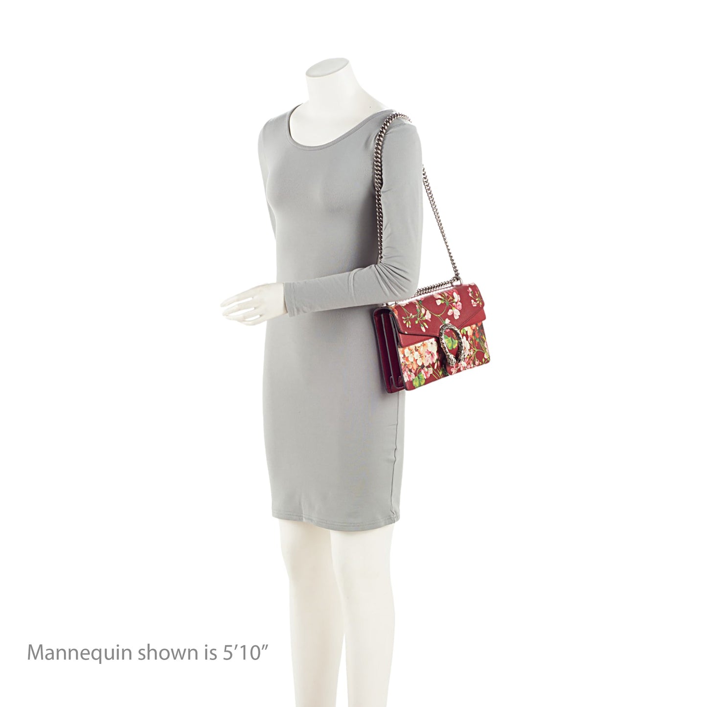 Gucci Leather Blooms Dionysus Small Shoulder Bag