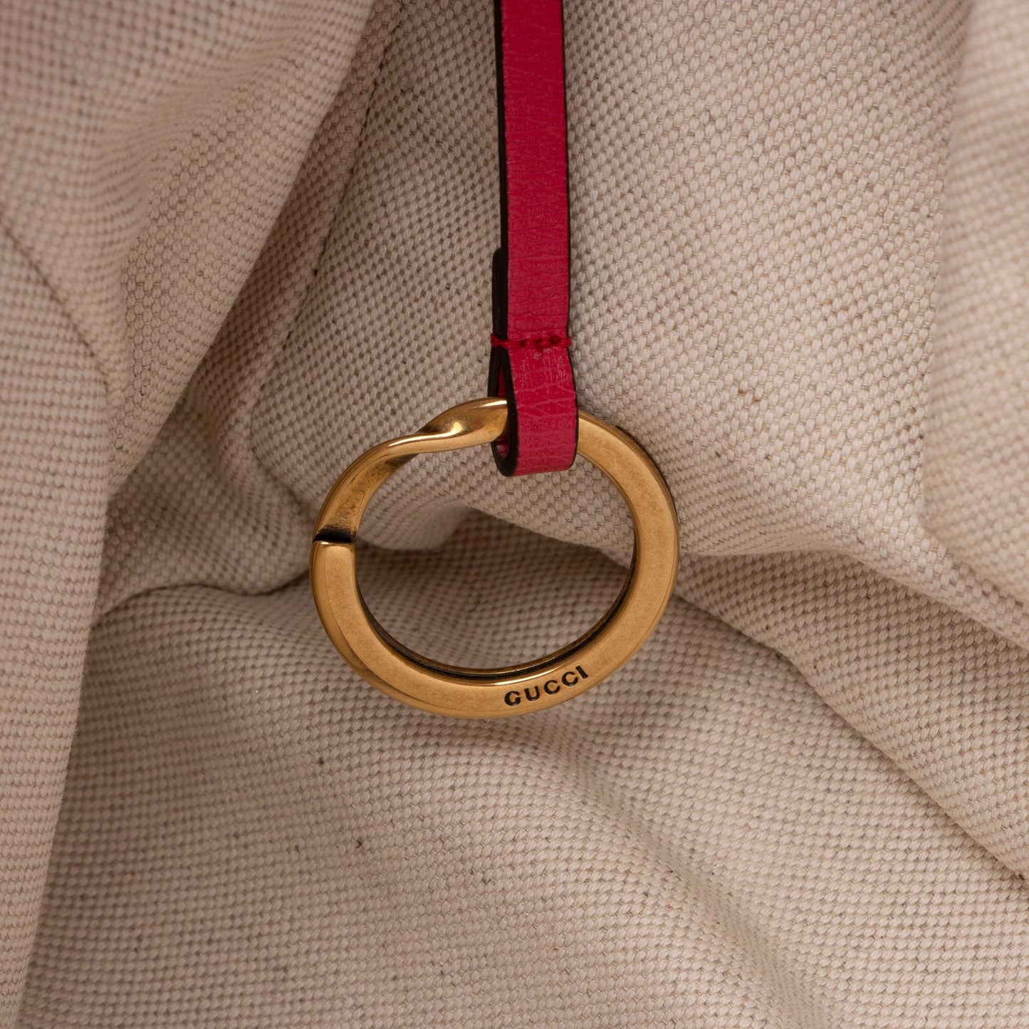 Gucci Leather Bright Bit Medium Tote (SHF-KAPGcj)