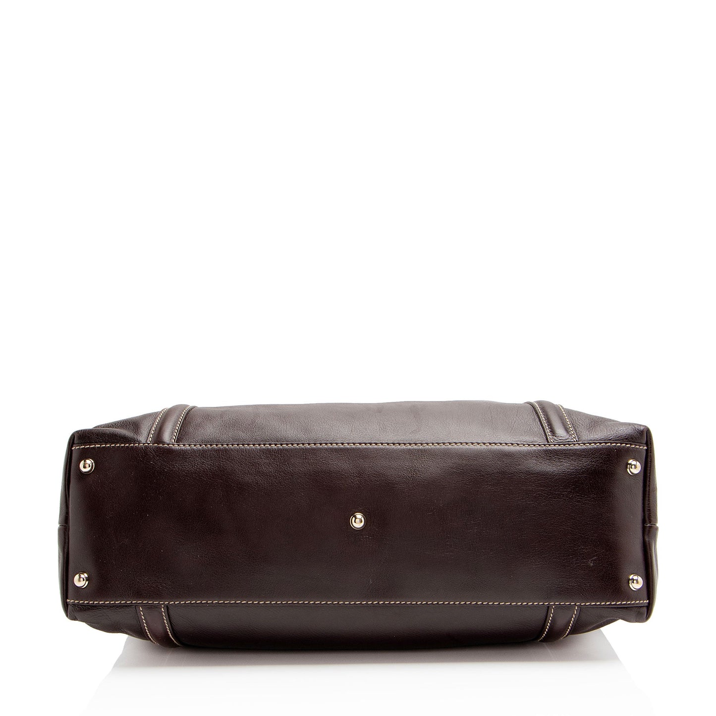 Gucci Leather Britt Medium Tote
