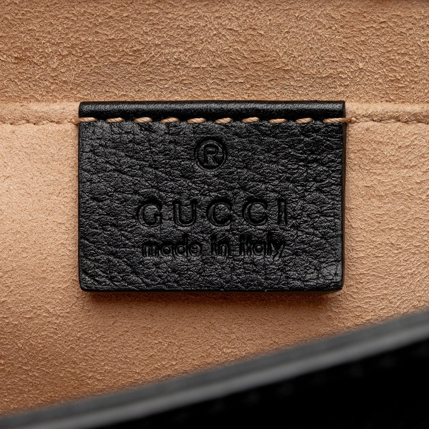 Gucci Leather Crystal Butterfly Linea Totem Small Crossbody (SHF-EzIHWx)
