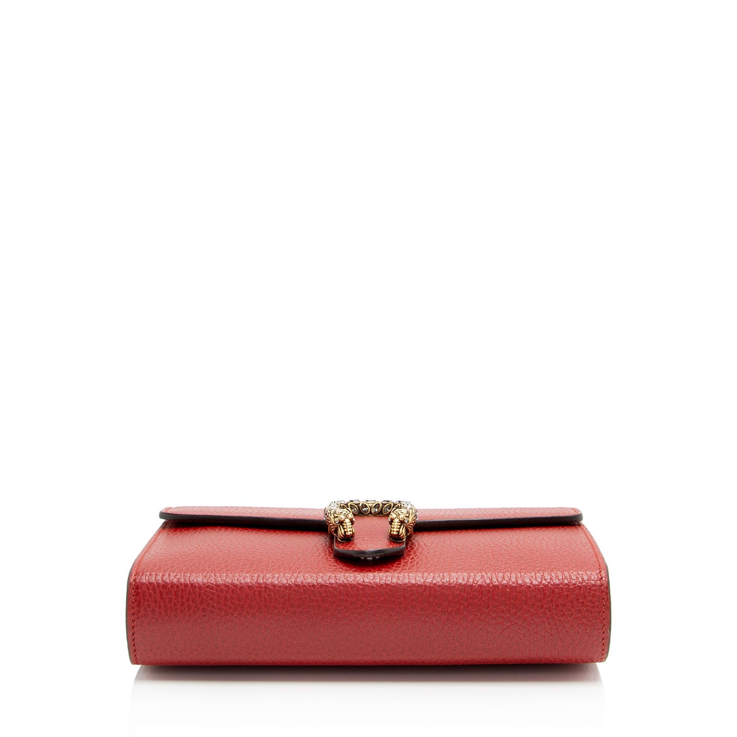 Gucci Leather Crystal Dionysus Chain Wallet (SHF-npRmI3)