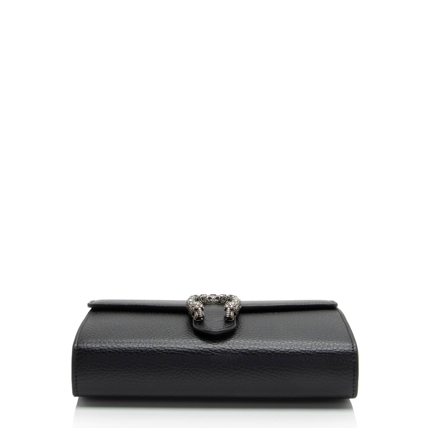 Gucci Leather Crystal Dionysus Chain Wallet (SHF-N4rGzu)