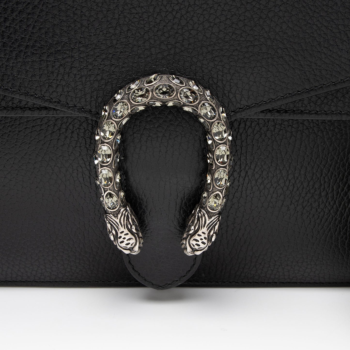 Gucci Leather Crystal Dionysus Medium Shoulder Bag
