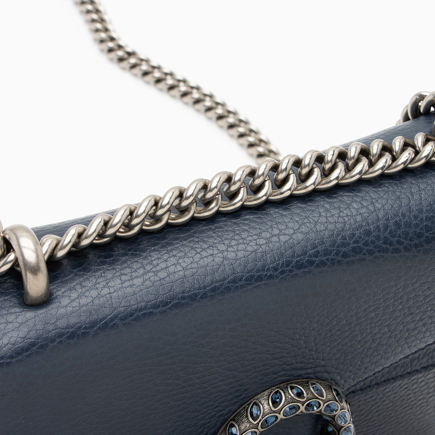 Gucci Leather Crystal Dionysus Mini Bag