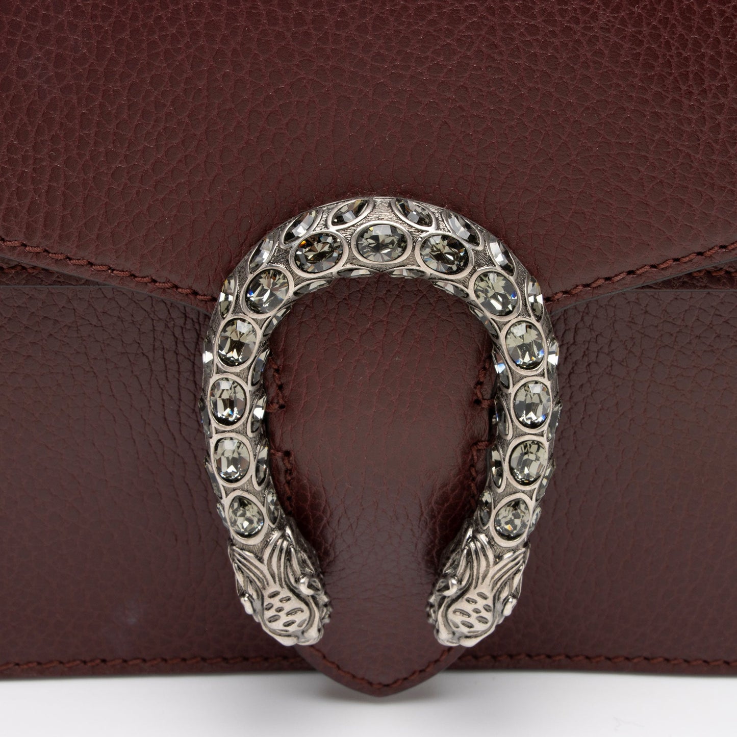 Gucci Leather Crystal Dionysus Small Shoulder Bag (SHF-wPeuFt)