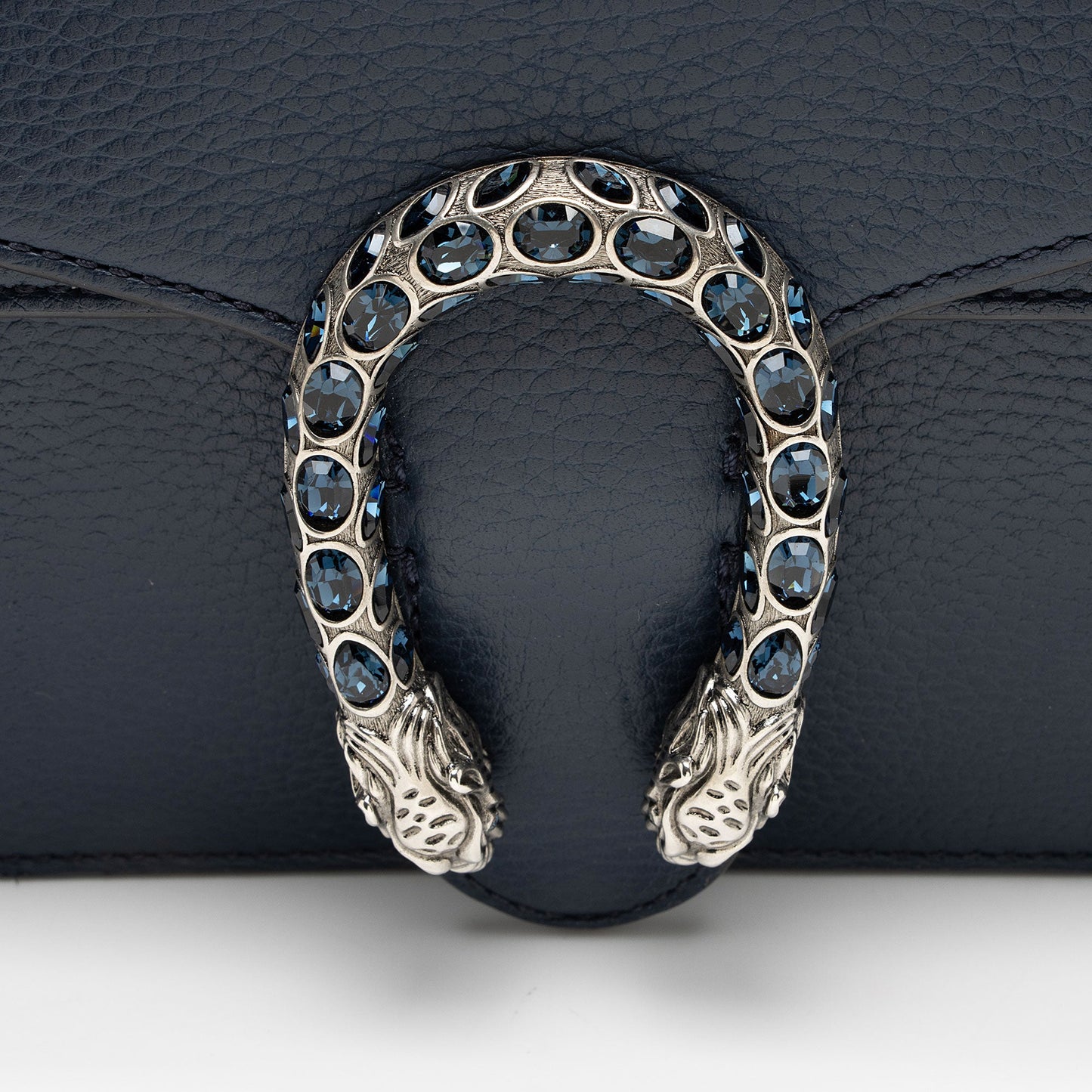 Gucci Leather Crystal Dionysus Small Shoulder Bag (SHF-dZNU4q)