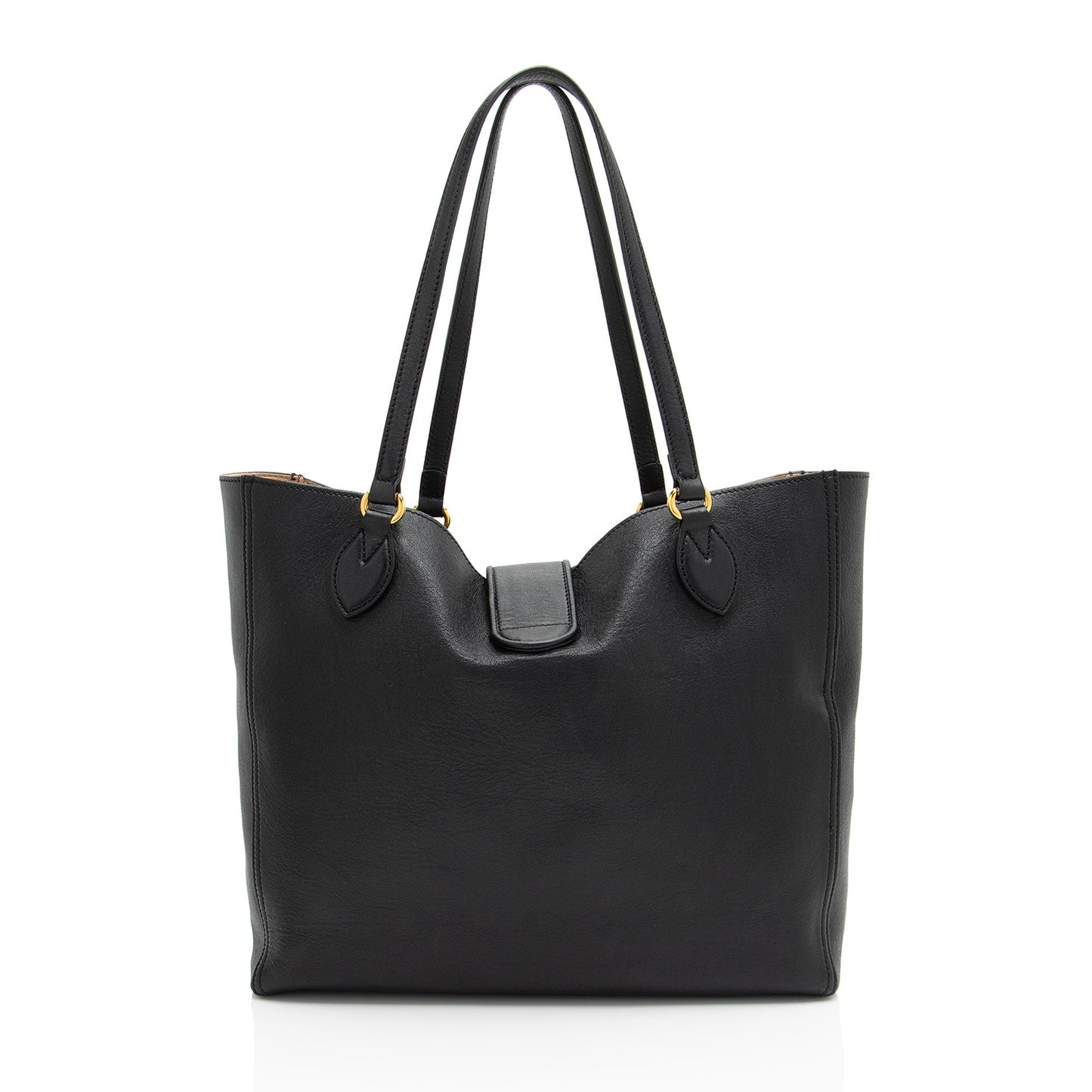 Gucci Leather Dahlia Medium Tote (SHF-G7nIG2)
