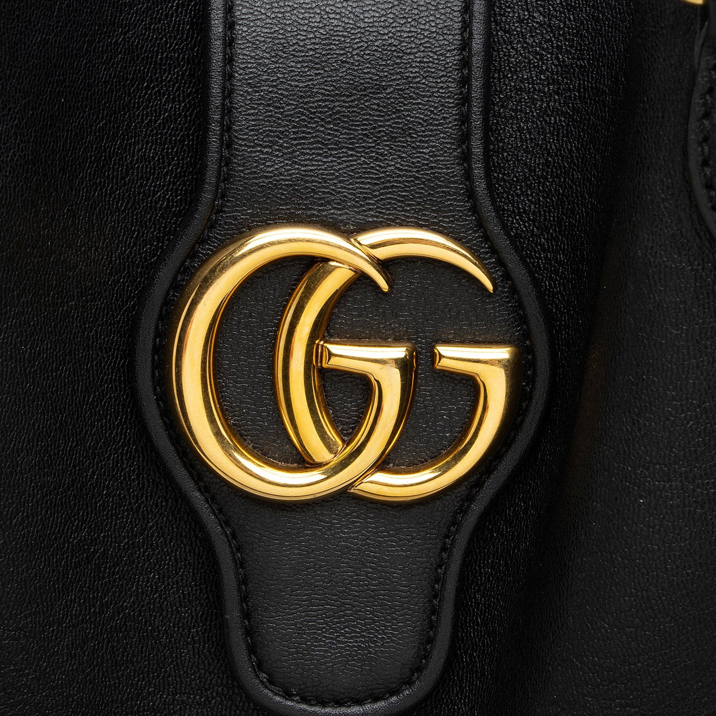 Gucci Leather Dahlia Medium Tote (SHF-G7nIG2)
