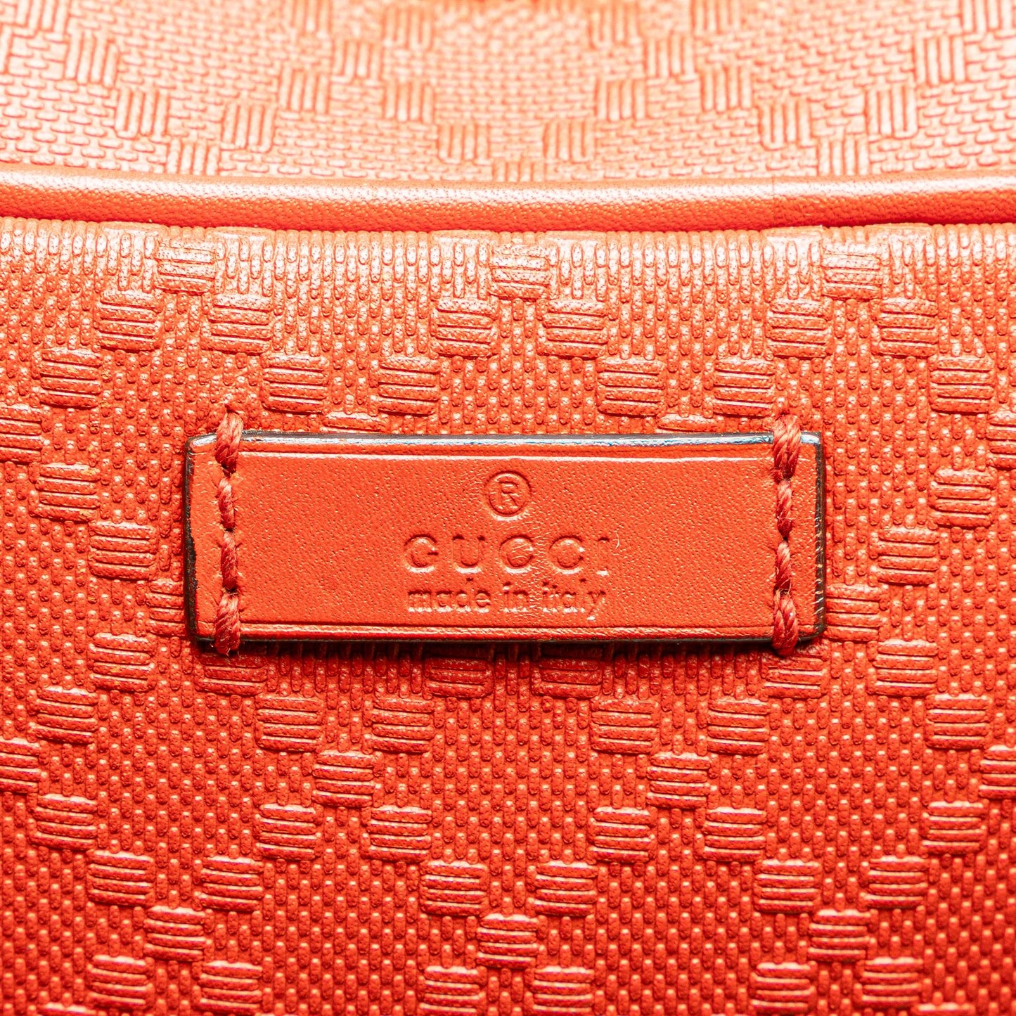 Gucci Leather Diamante Business Bag