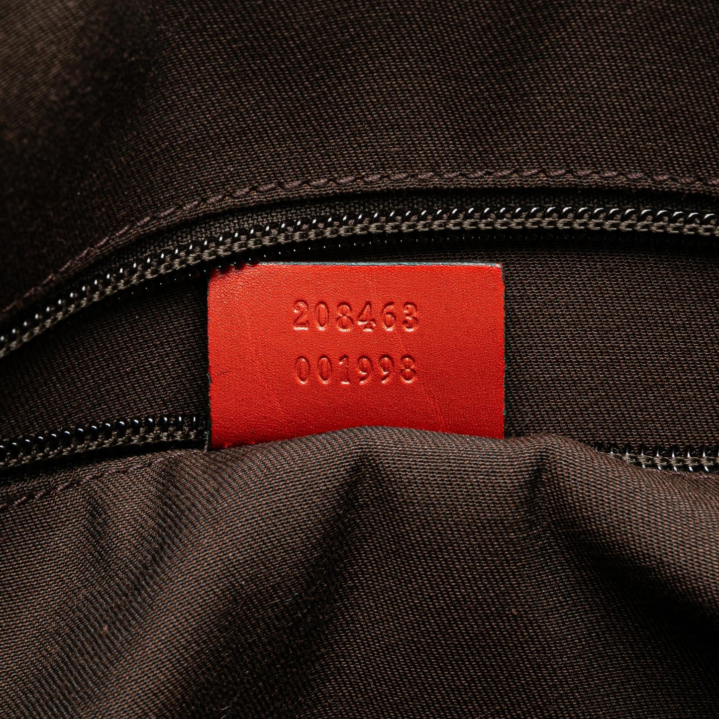 Gucci Leather Diamante Business Bag
