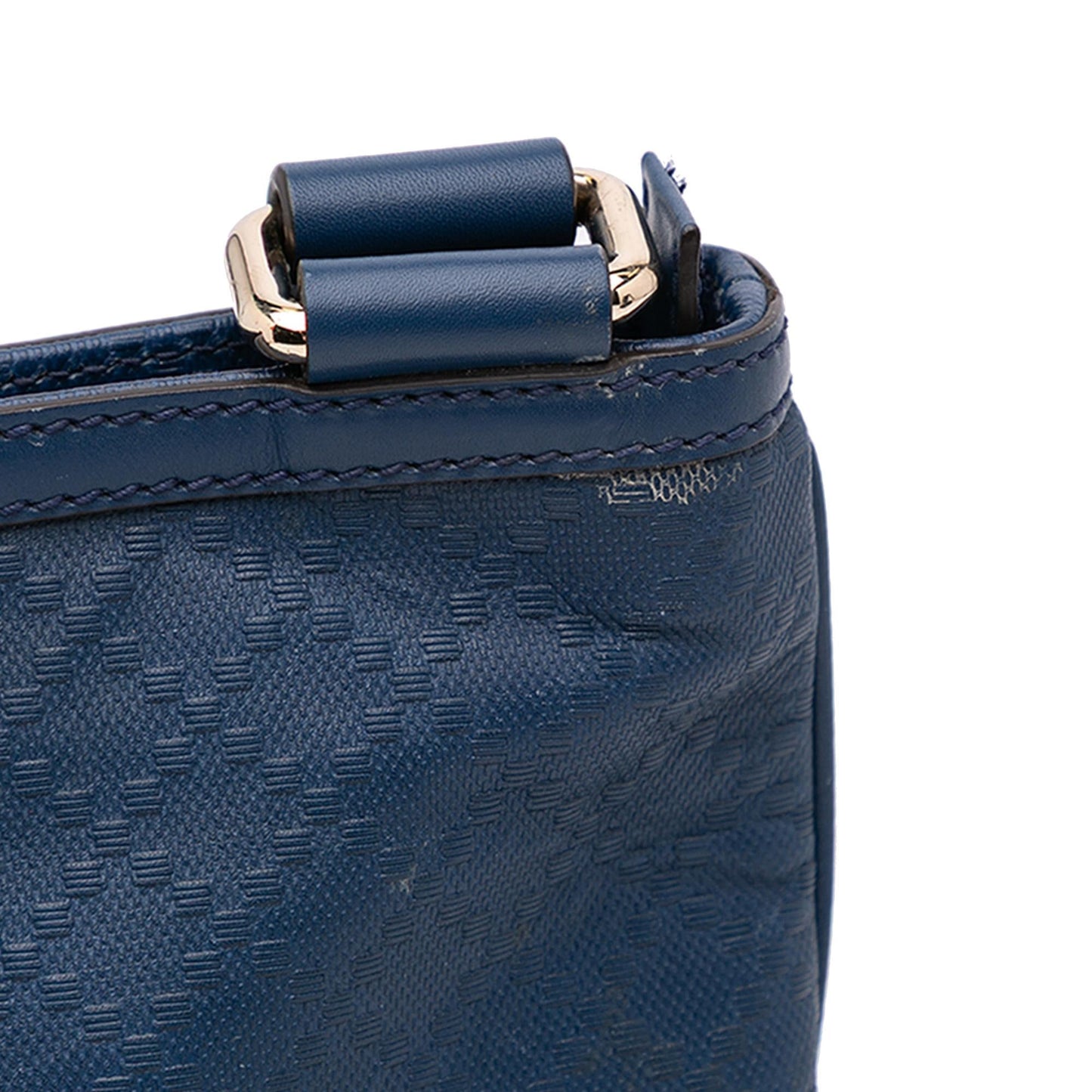Gucci Leather Diamante Hilary Lux Crossbody