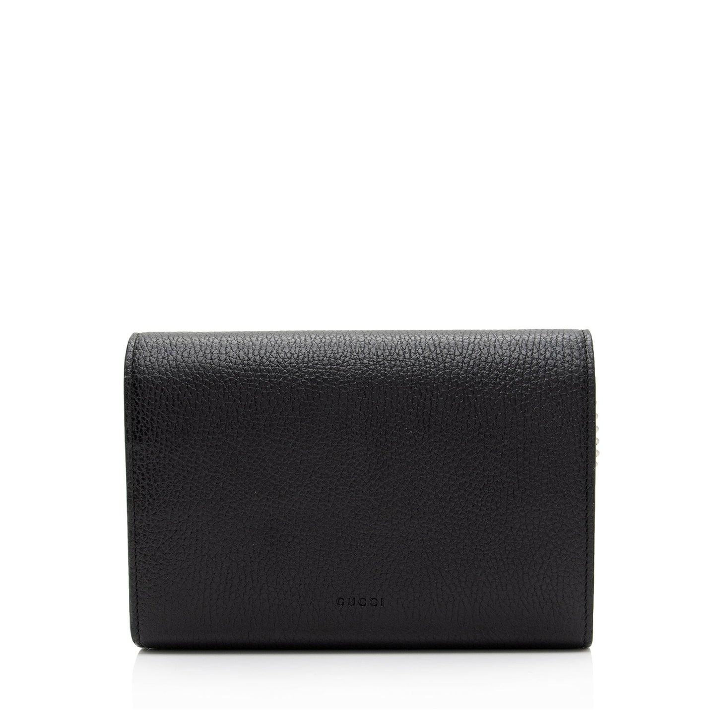 Gucci Leather Crystal Dionysus Chain Wallet (SHF-ZZjfuU)