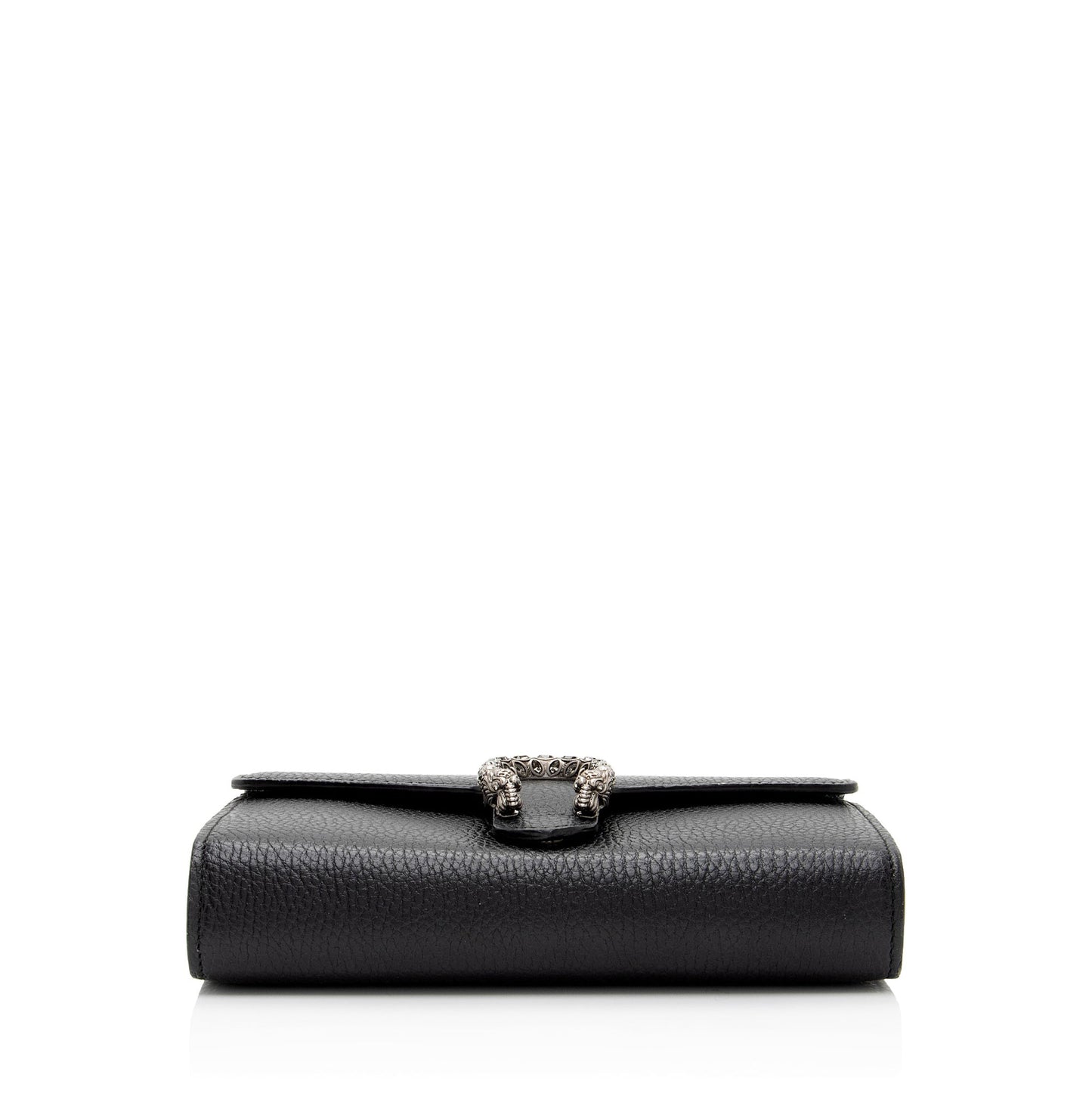 Gucci Leather Crystal Dionysus Chain Wallet (SHF-ZZjfuU)