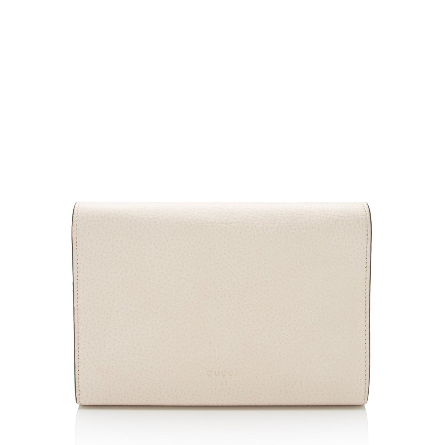 Gucci Leather Crystal Dionysus Chain Wallet (SHF-H1BZ4r)