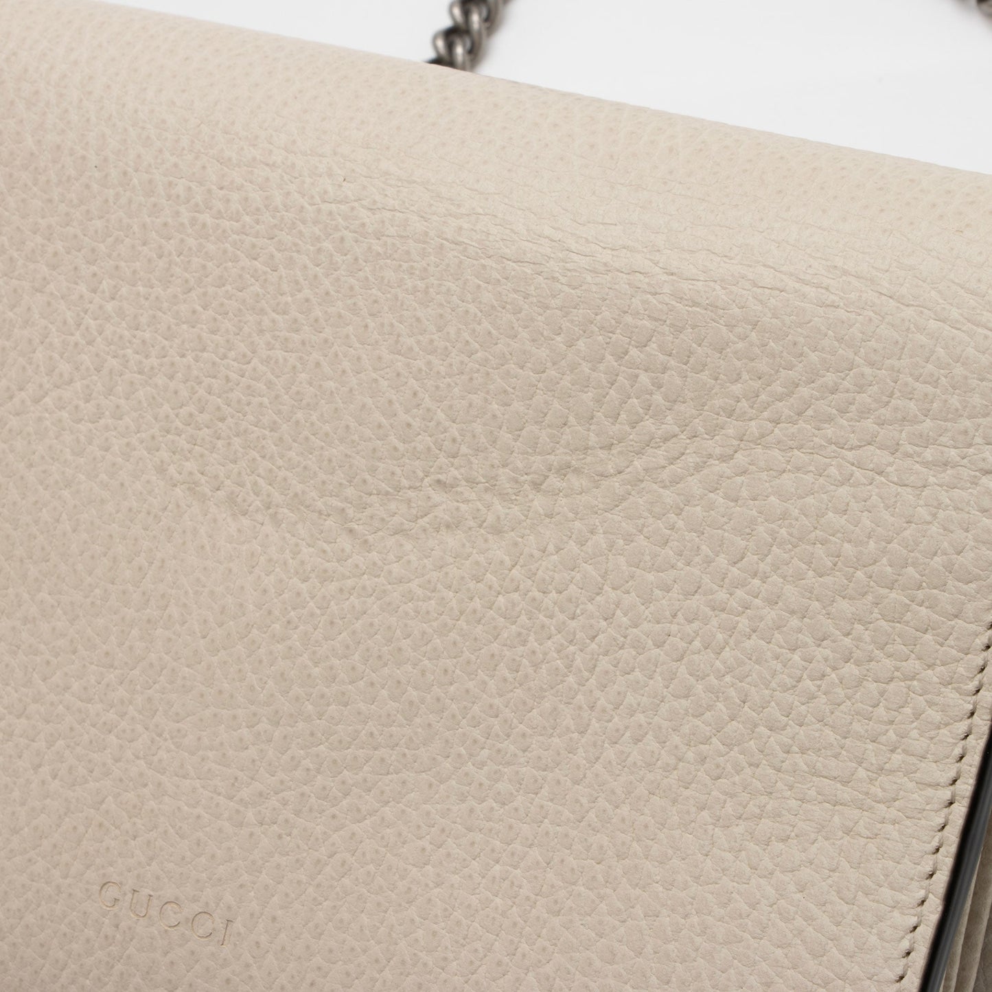 Gucci Leather Crystal Dionysus Chain Wallet (SHF-H1BZ4r)