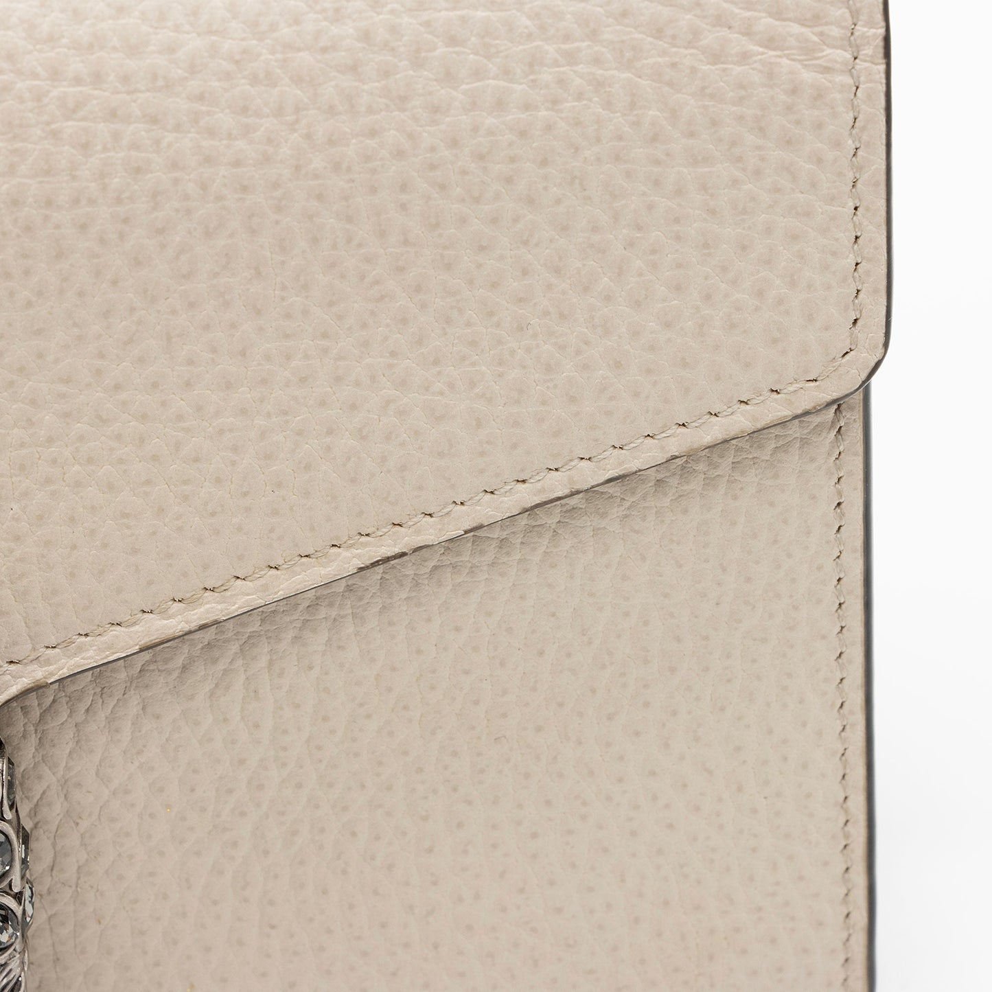 Gucci Leather Crystal Dionysus Chain Wallet (SHF-H1BZ4r)