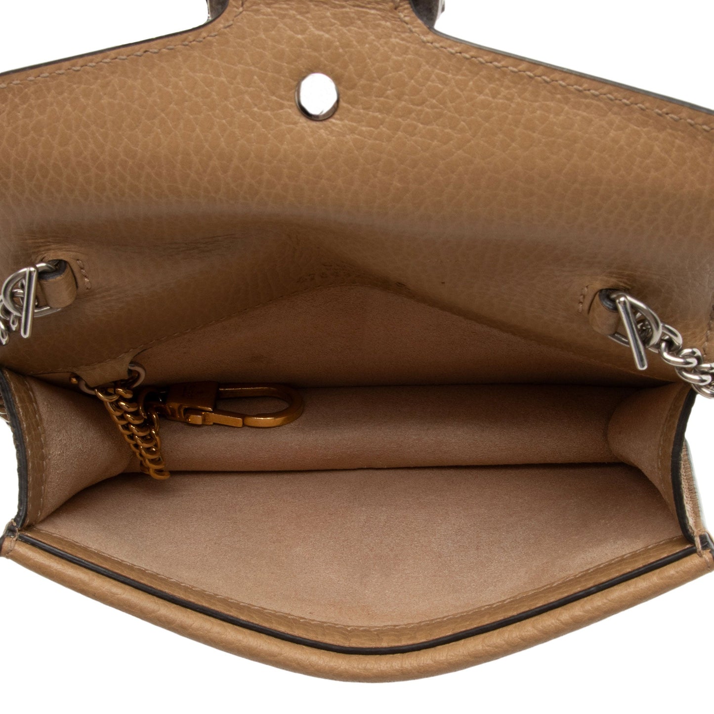Gucci Leather Dionysus Super Mini Bag (SHF-B1JkXs)