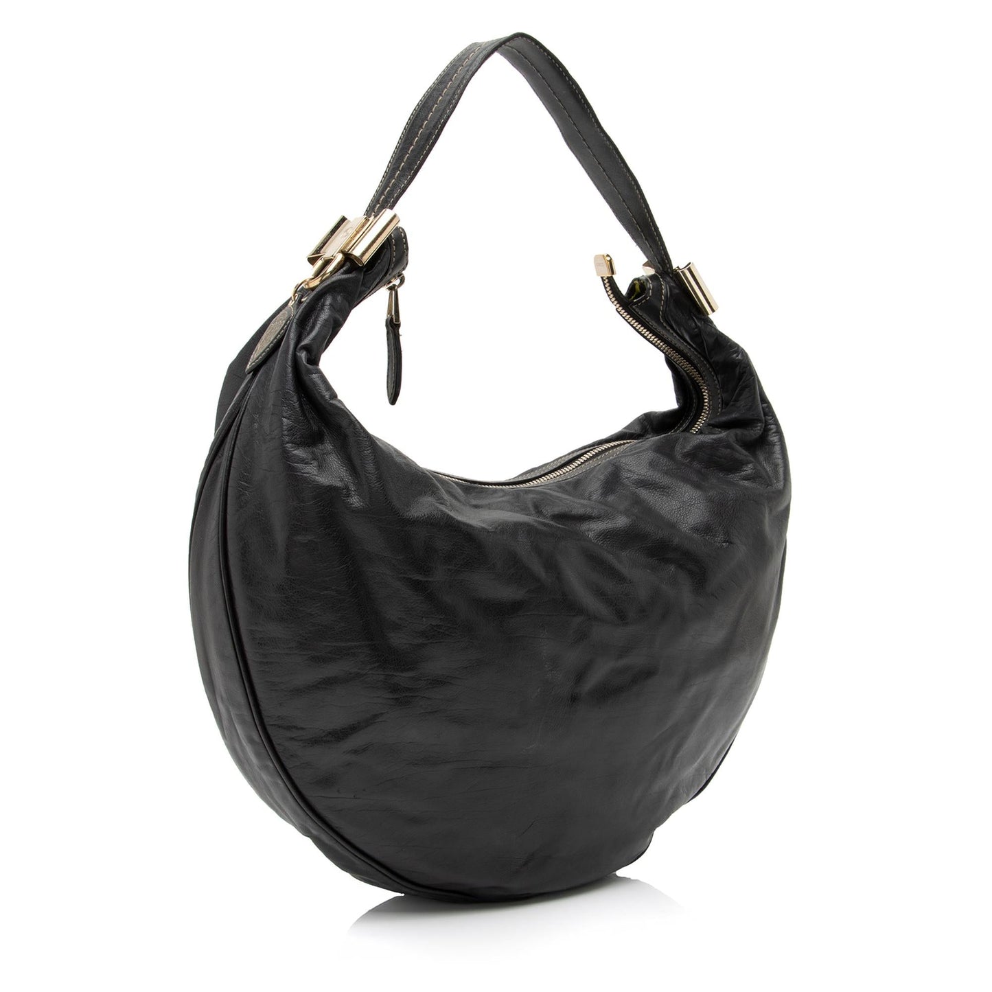 Gucci Leather Duchessa Medium Hobo (SHF-23524)