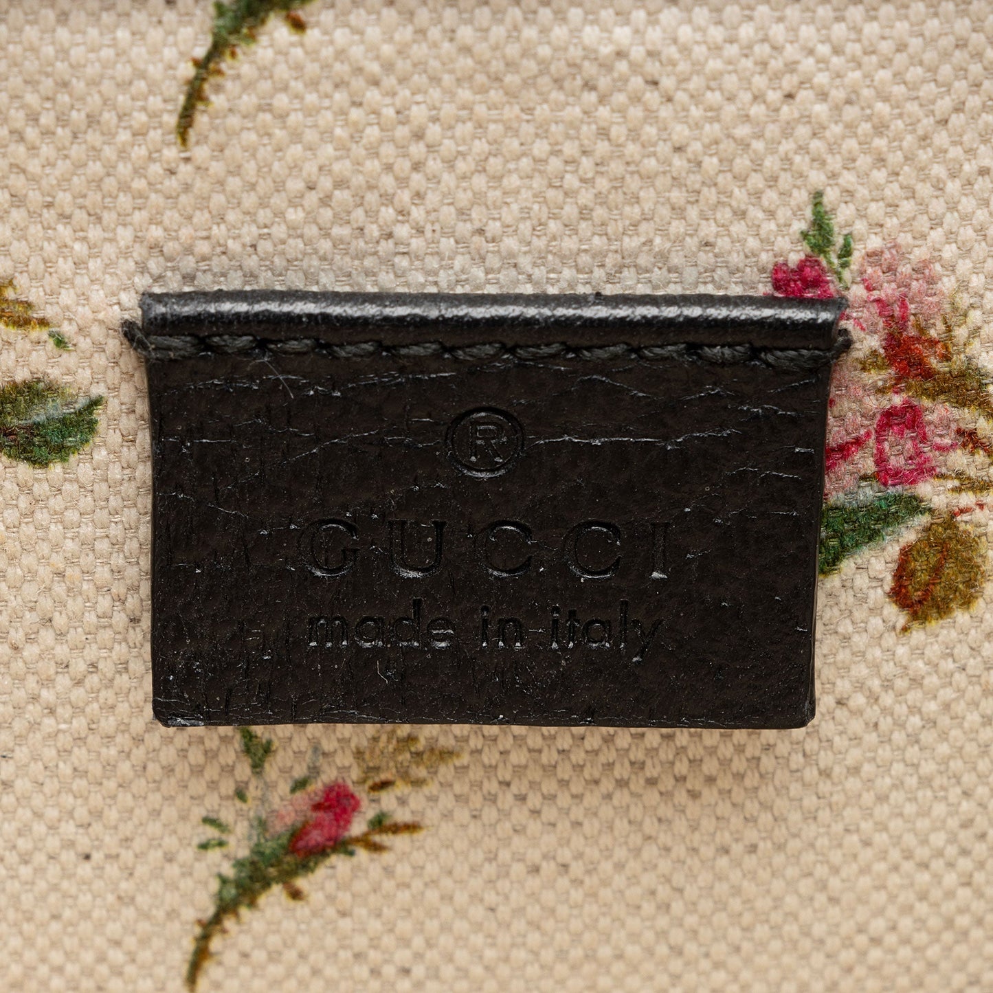 Gucci Leather Embroidered Rose Dionysus Medium Shoulder Bag (SHF-sxhk6S)