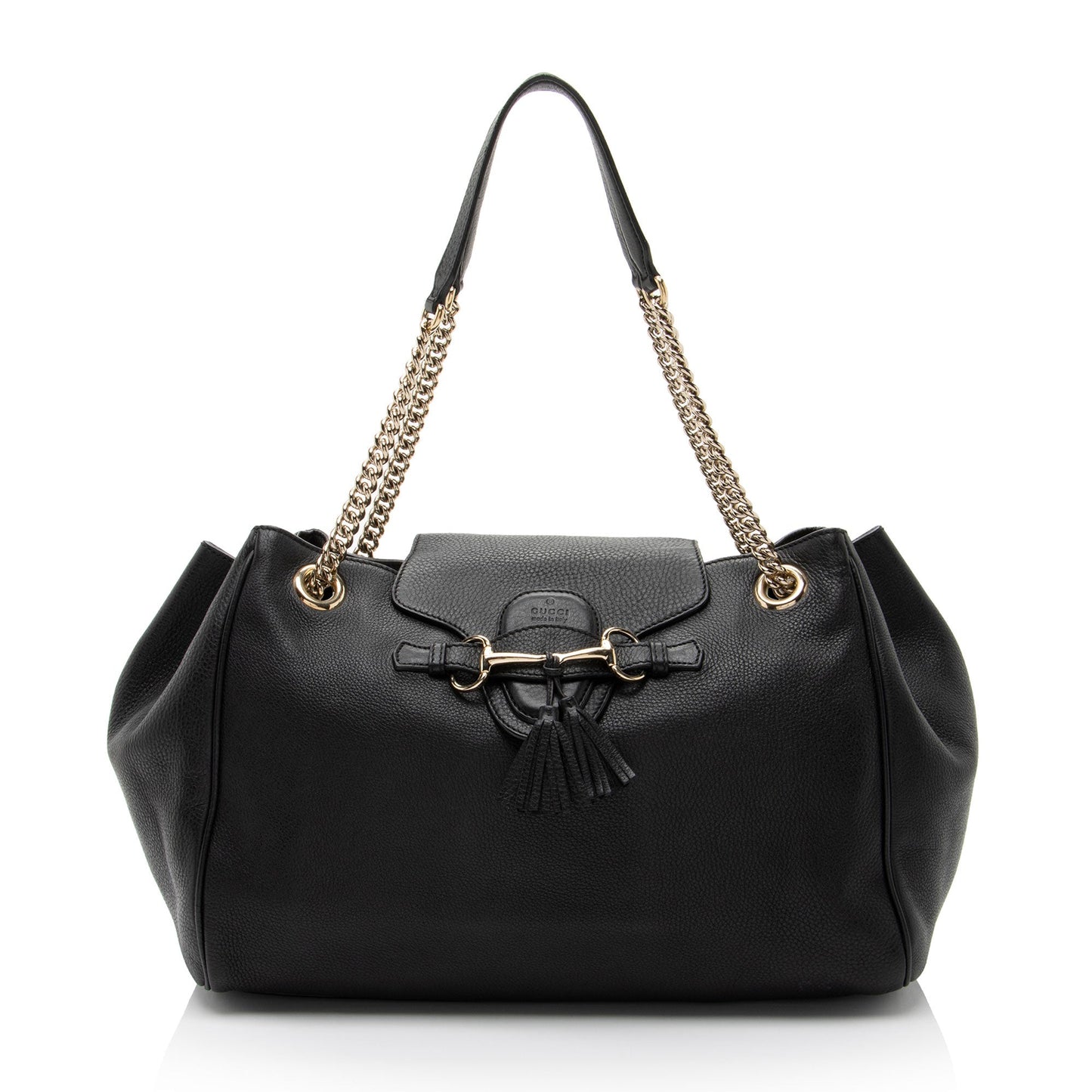 Gucci Leather Emily Shoulder Bag