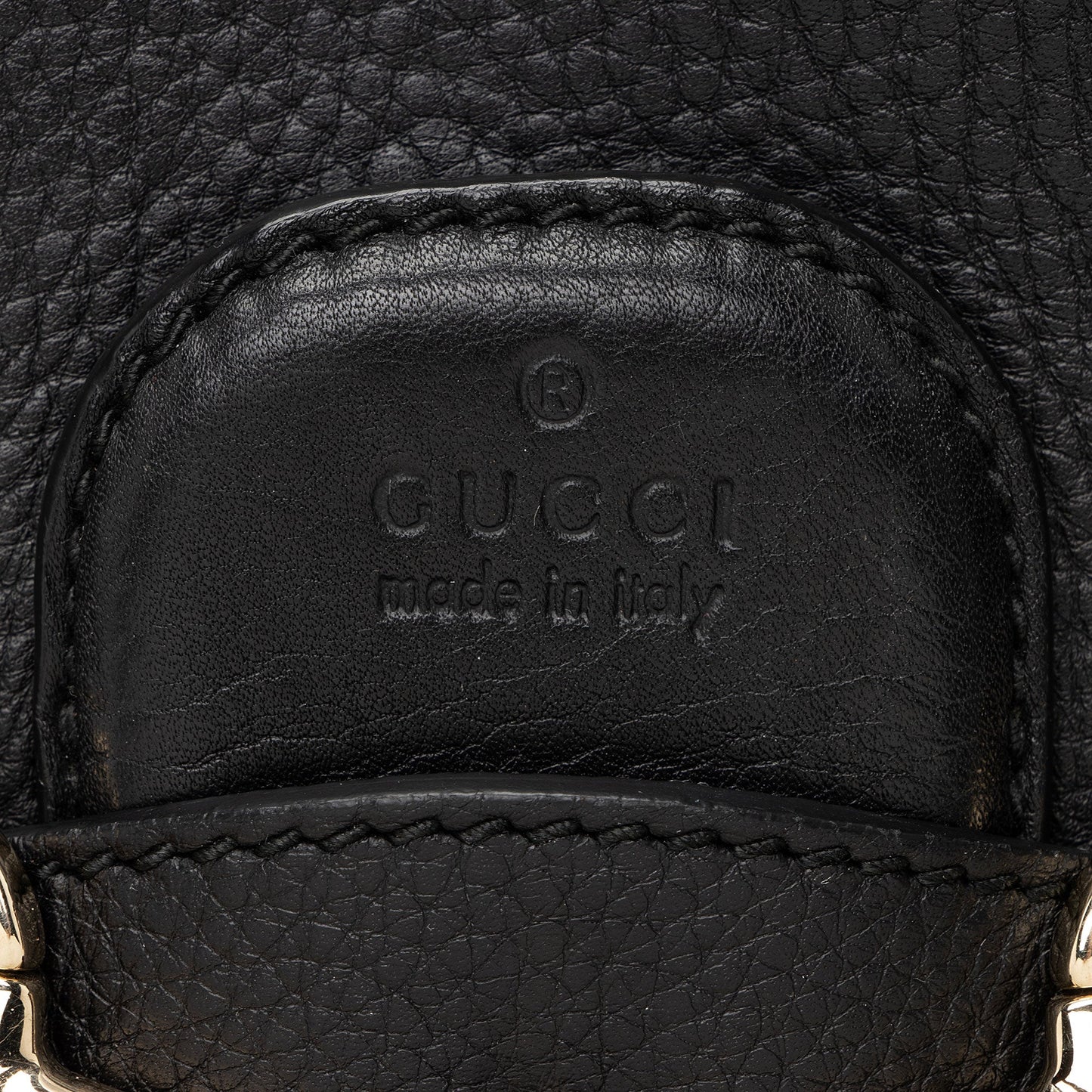 Gucci Leather Emily Shoulder Bag