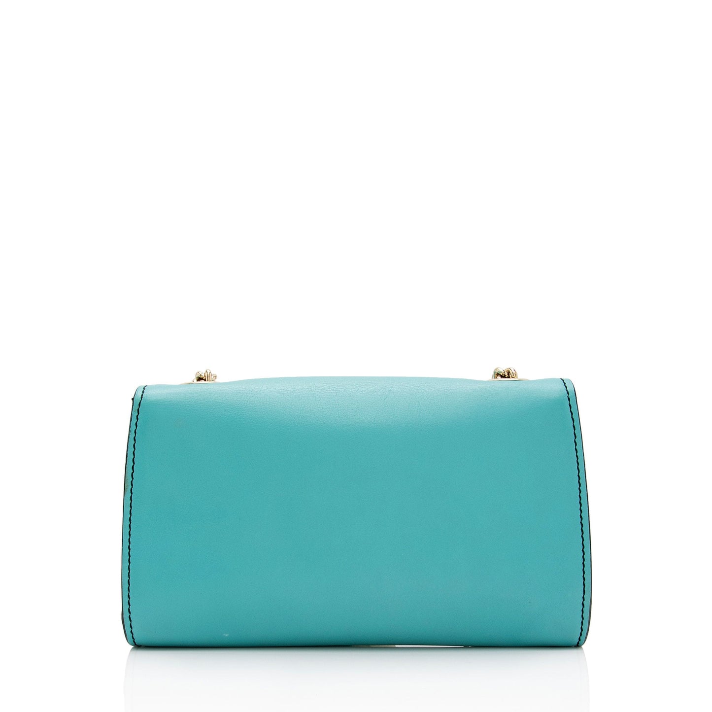 Gucci Leather Emily Small Chain Shoulder Bag (SHF-C1Ky8i)