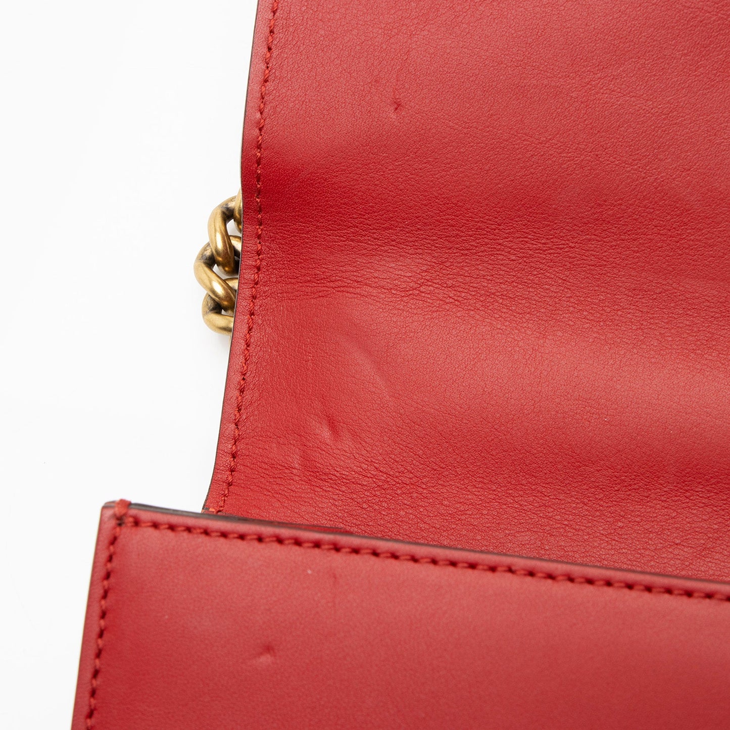Gucci Leather Evil Eye Chain Medium Shoulder Bag