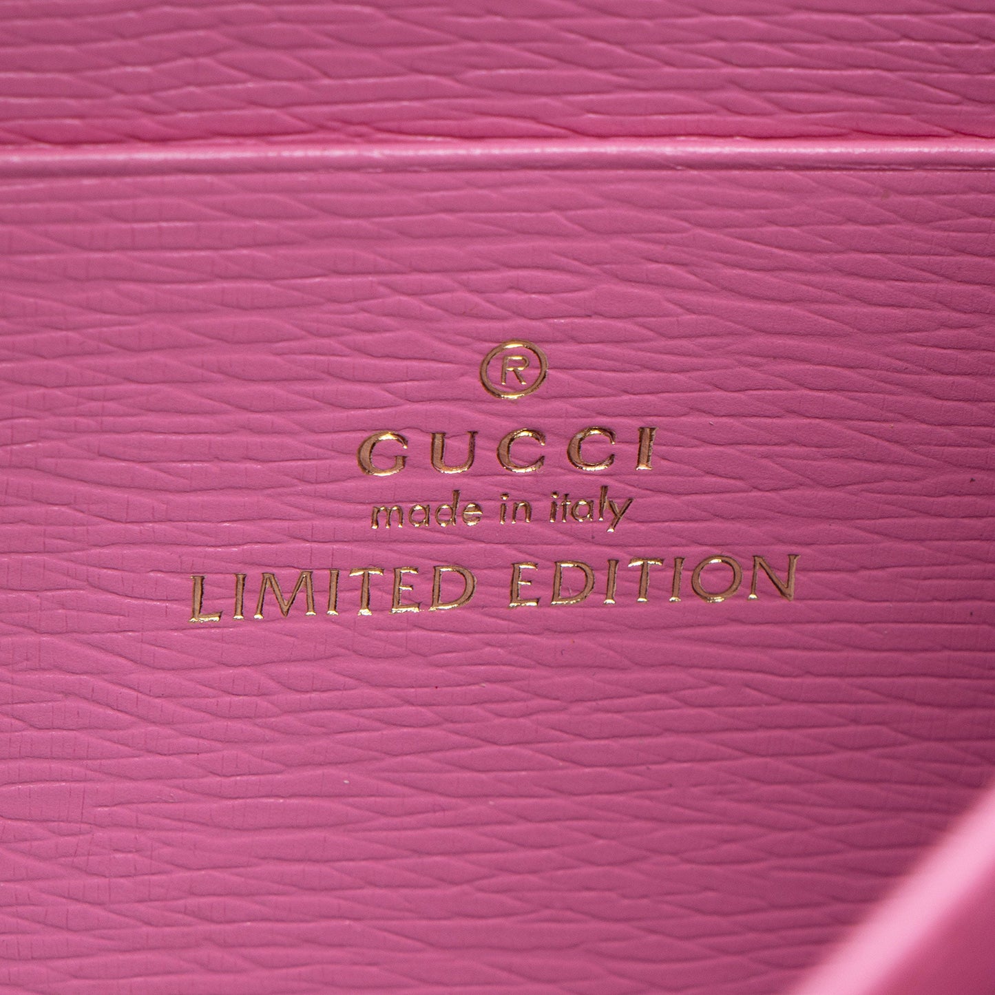 Gucci Leather Floral Dionysus Chain Wallet