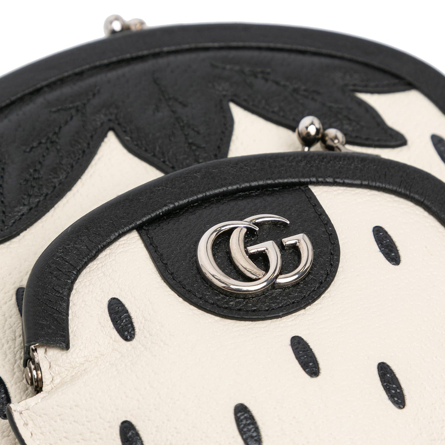 Gucci Leather Fruittini Strawberry Crossbody