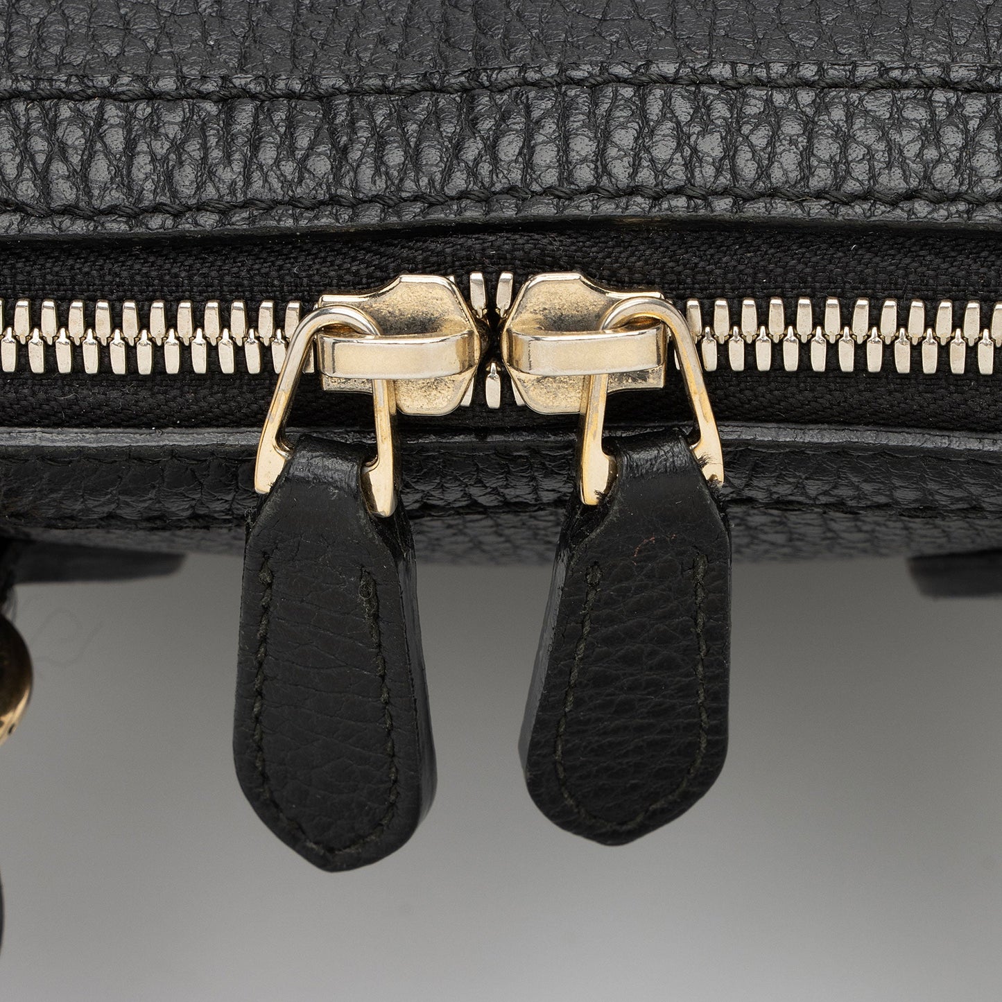 Gucci Leather GG Charm Dome Small Satchel