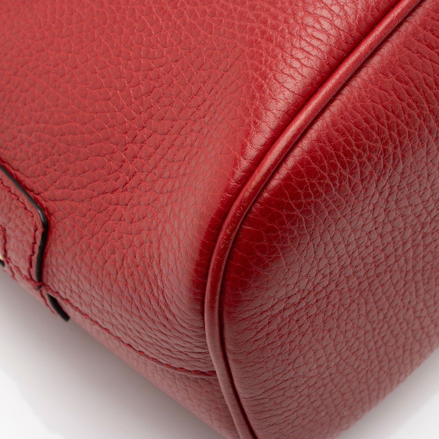 Gucci Leather GG Charm Dome Small Satchel