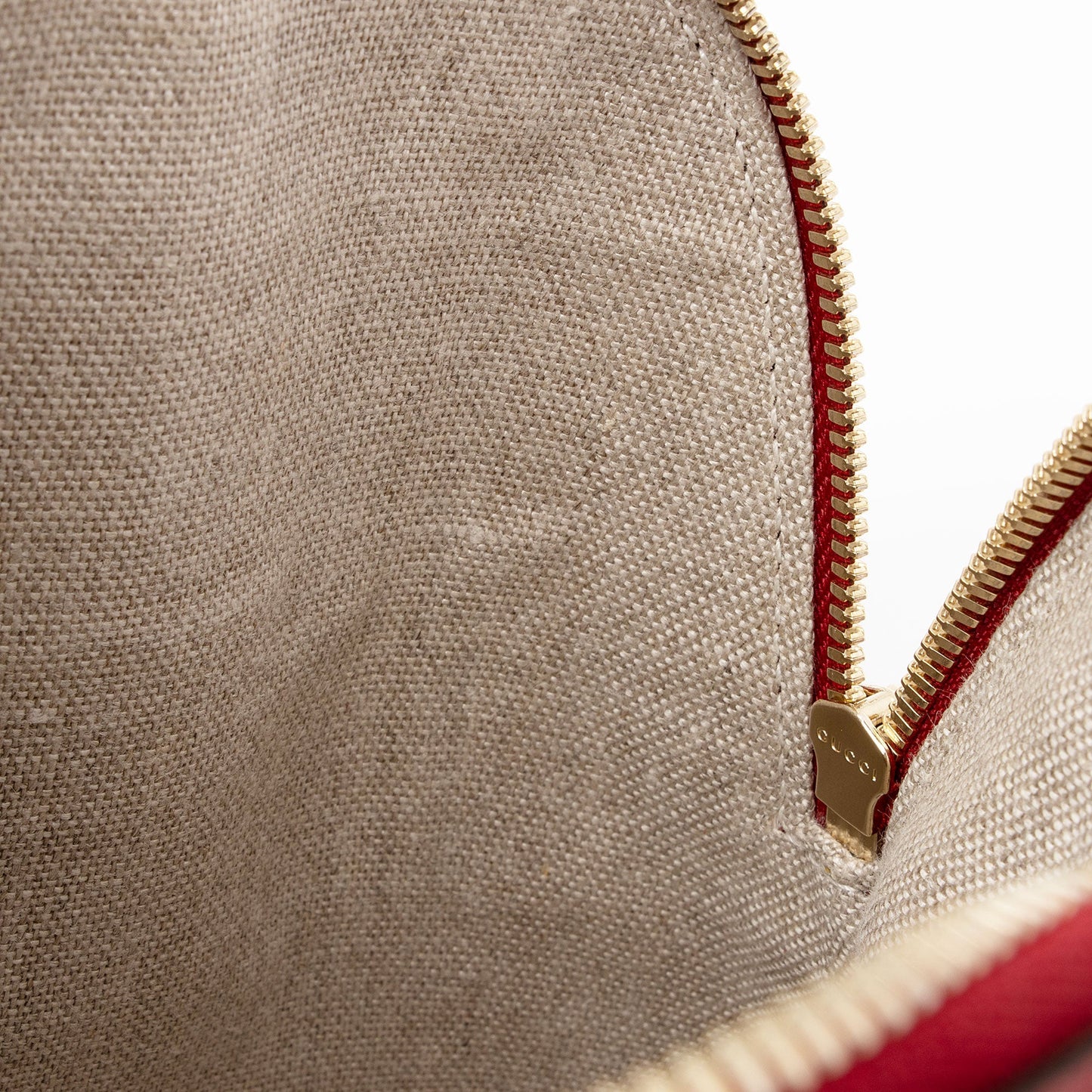 Gucci Leather GG Charm Dome Small Satchel