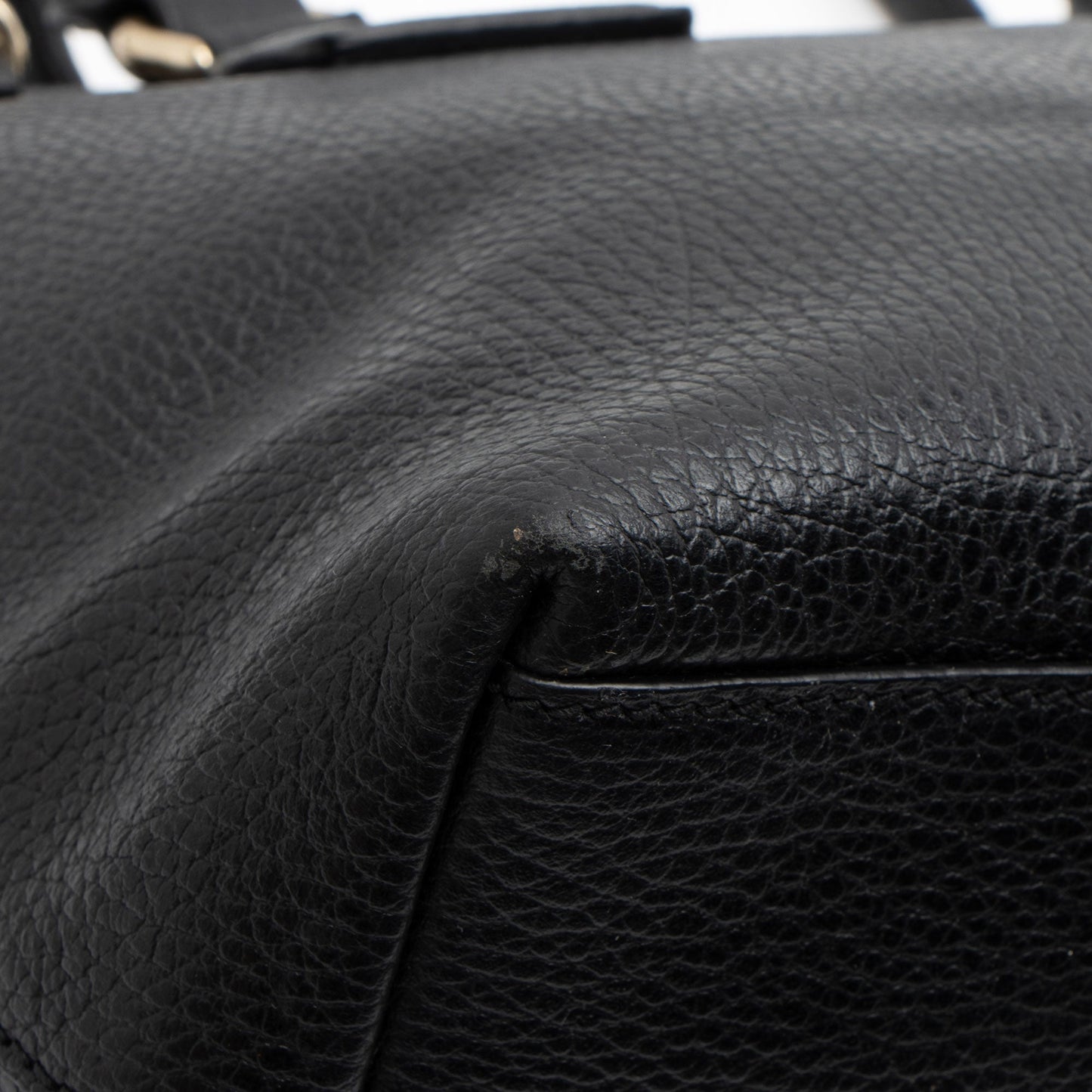 Gucci Leather GG Charm Satchel