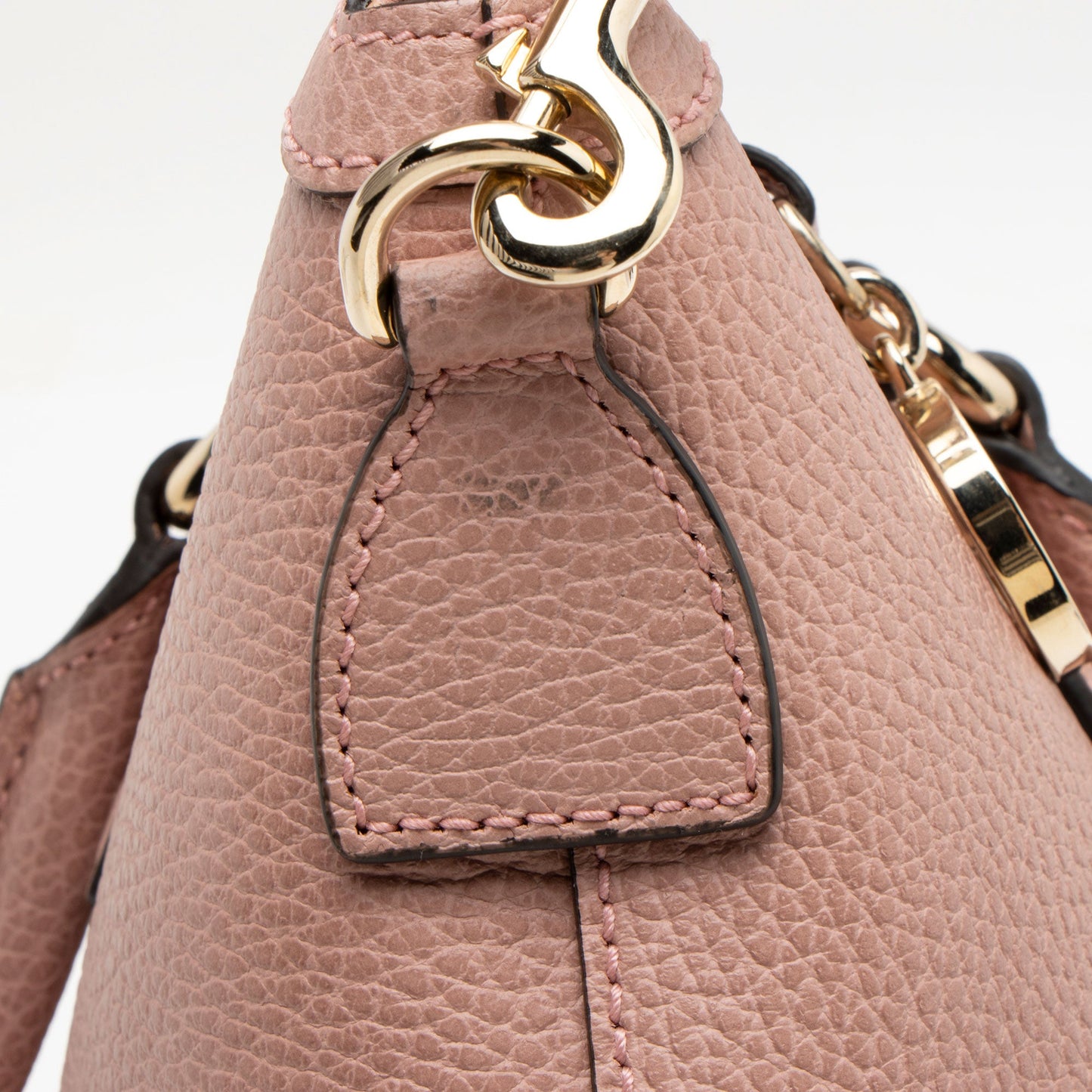 Gucci Leather GG Charm Satchel (SHF-W1Wrlv)