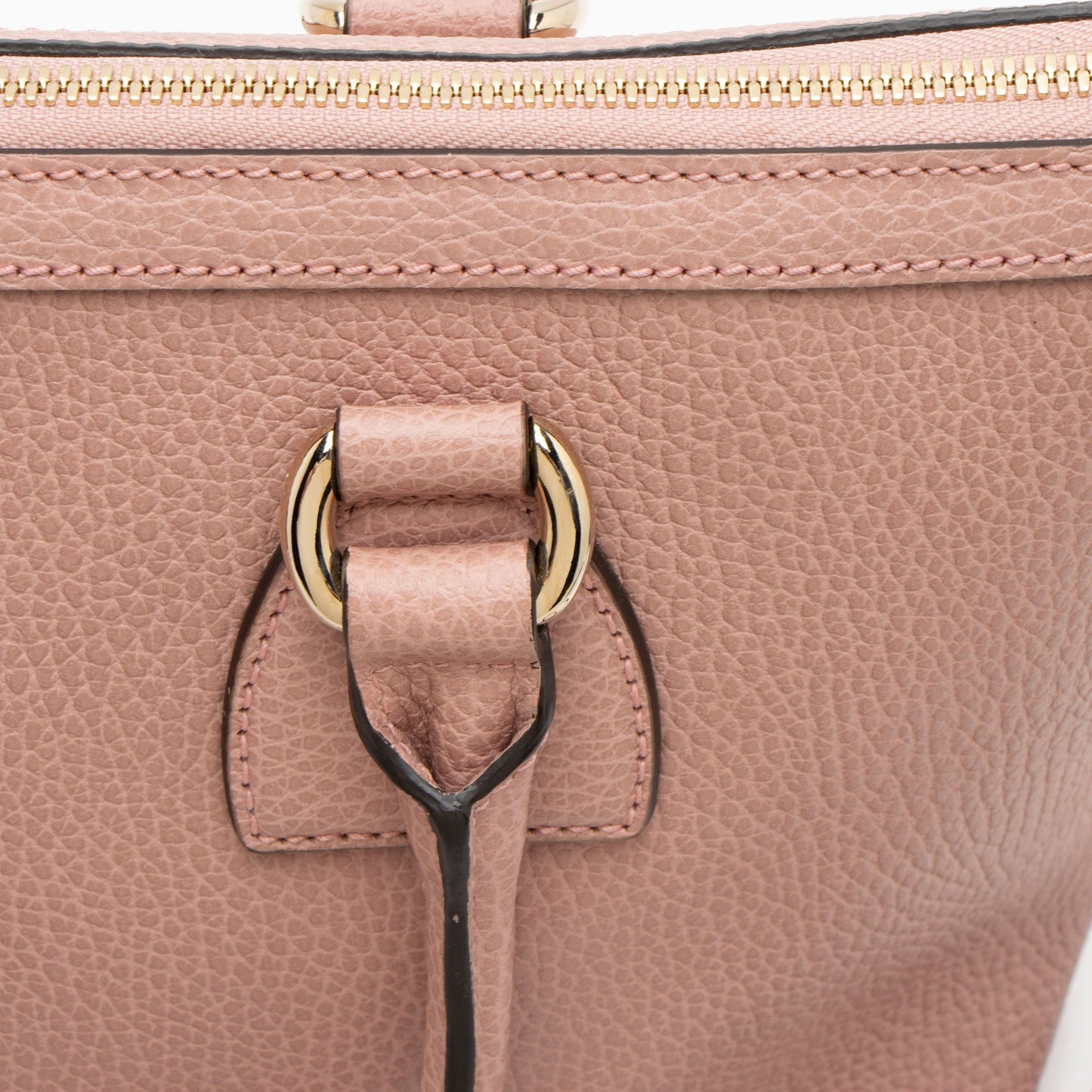 Gucci Leather GG Charm Satchel (SHF-W1Wrlv)