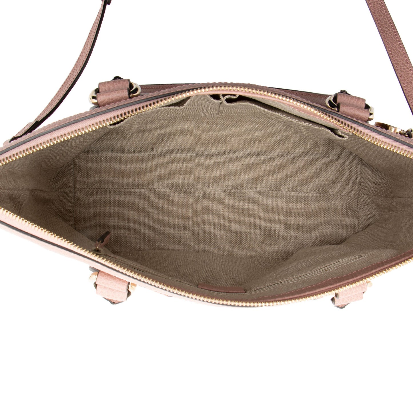 Gucci Leather GG Charm Satchel (SHF-W1Wrlv)