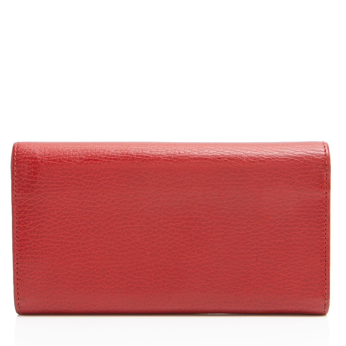 Gucci Leather Double G Continental Wallet