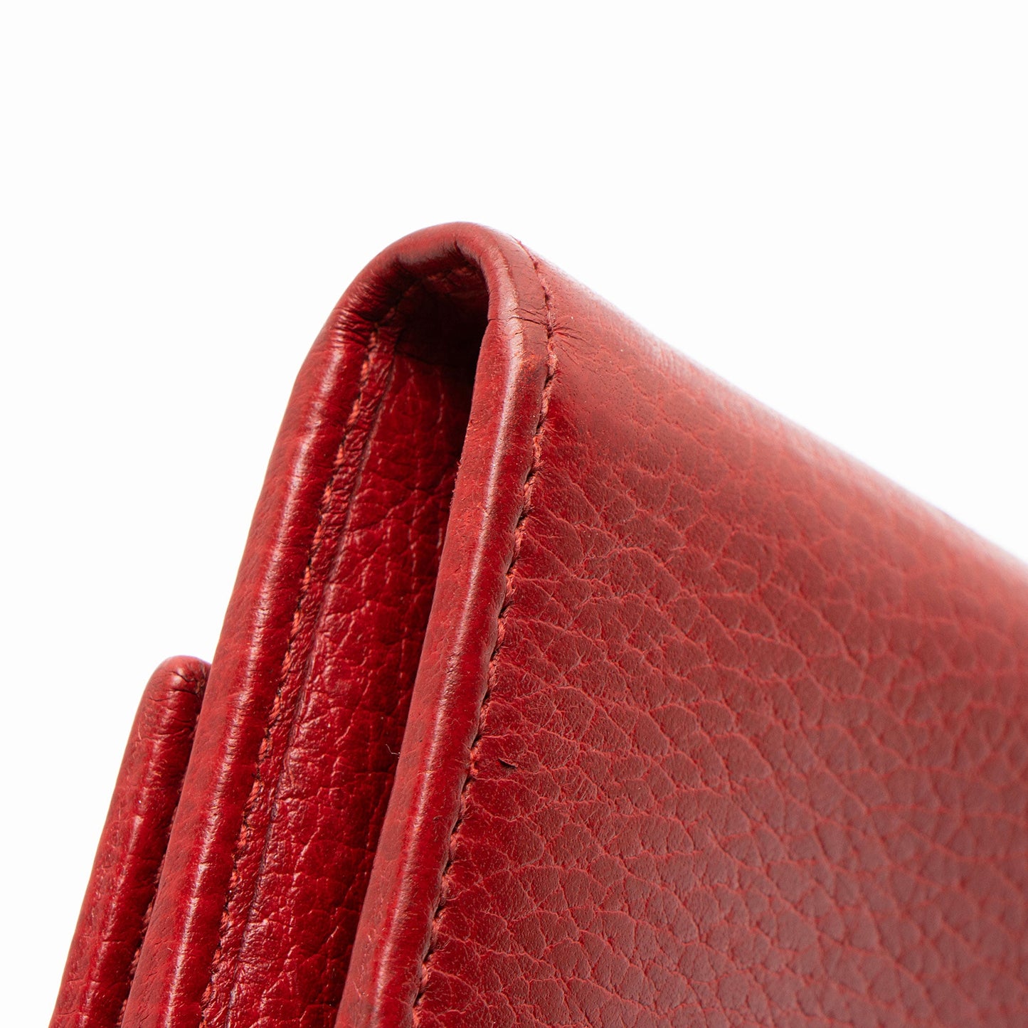 Gucci Leather Double G Continental Wallet