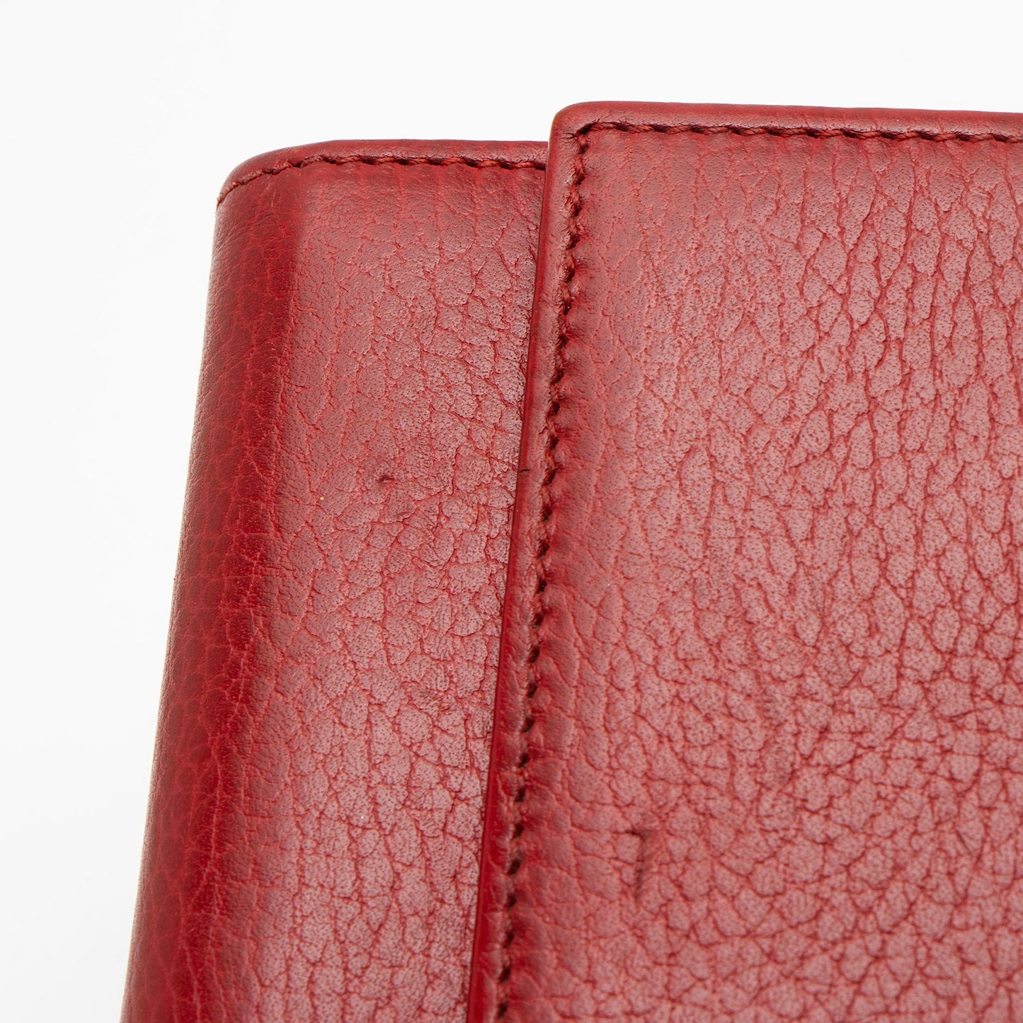 Gucci Leather Double G Continental Wallet