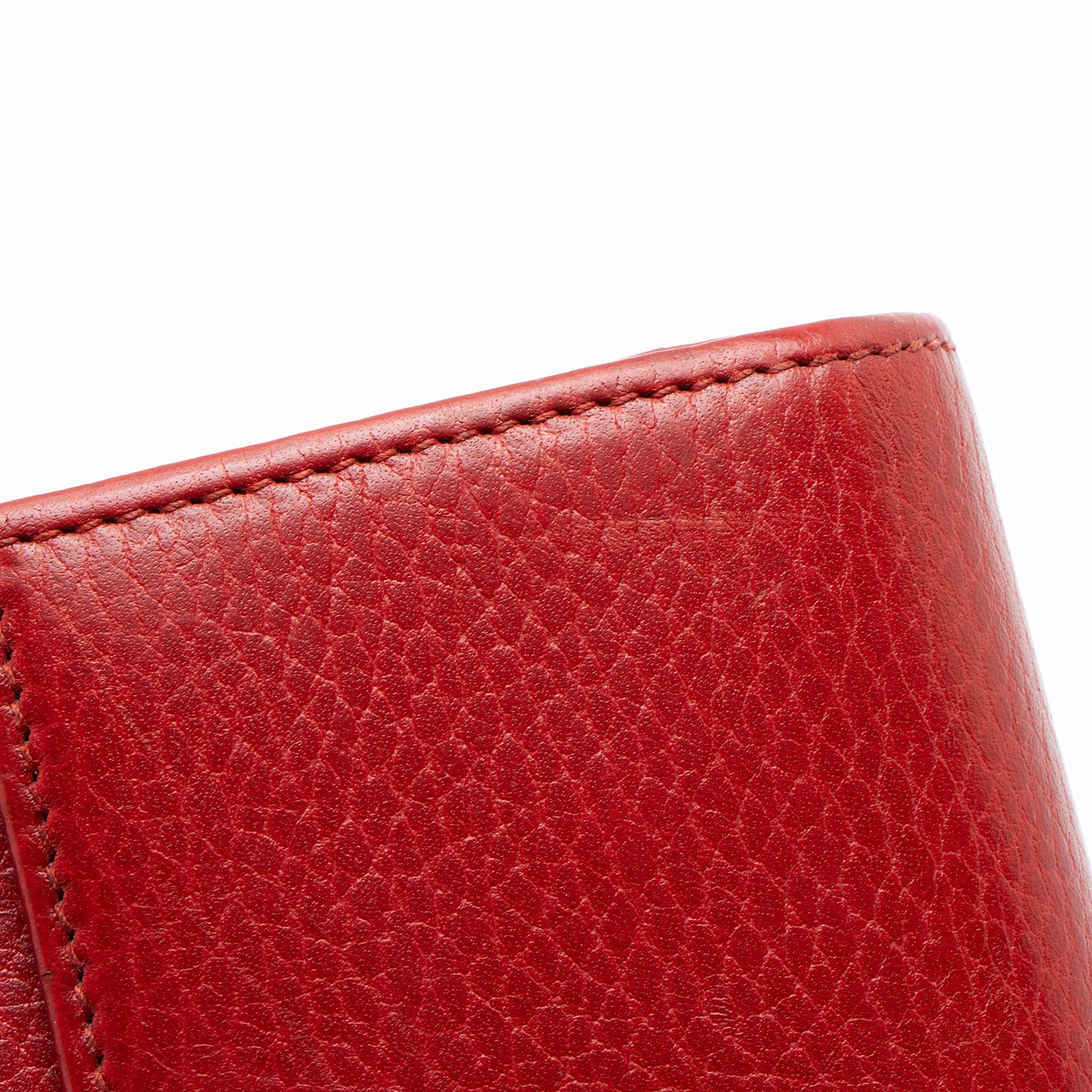 Gucci Leather Double G Continental Wallet