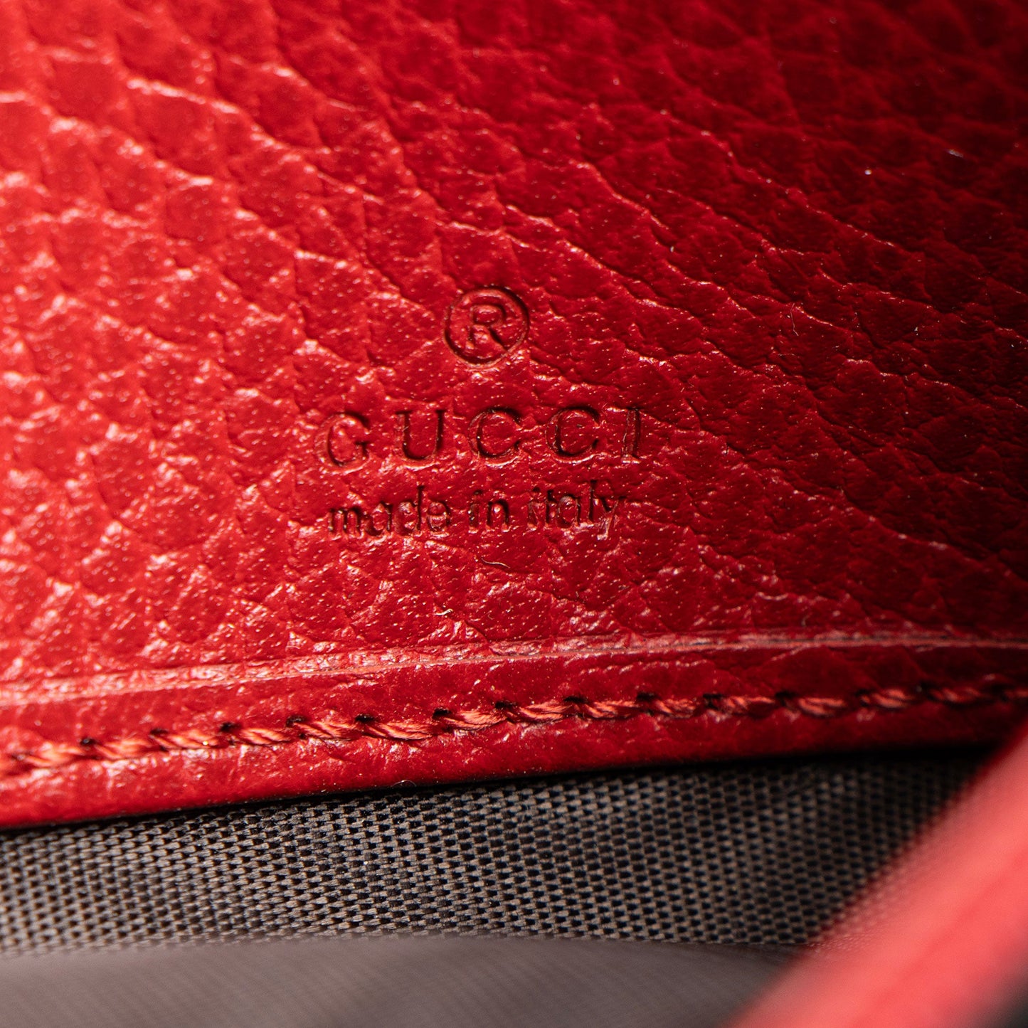 Gucci Leather Double G Continental Wallet