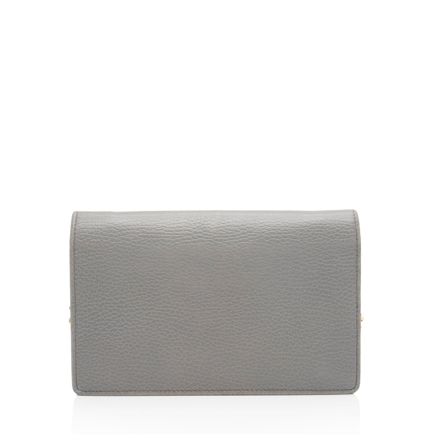Gucci Leather GG Marmont Mini Chain Bag (SHF-xtqH5g)