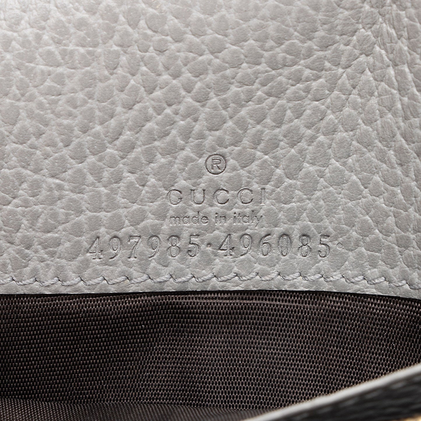 Gucci Leather GG Marmont Mini Chain Bag (SHF-xtqH5g)