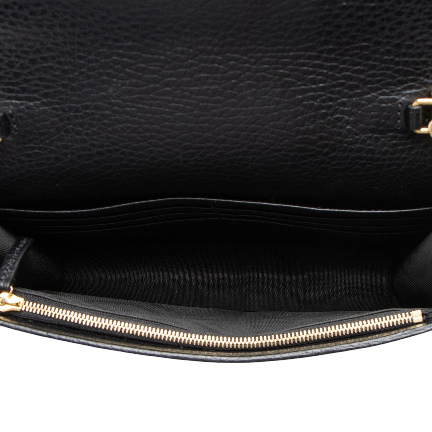 Gucci Leather GG Marmont Mini Chain Bag (SHF-srjOwr)