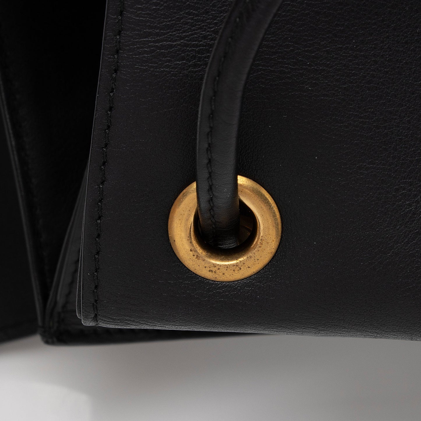 Gucci Leather GG Marmont Web Flap Chain Backpack (SHF-PyHHER)