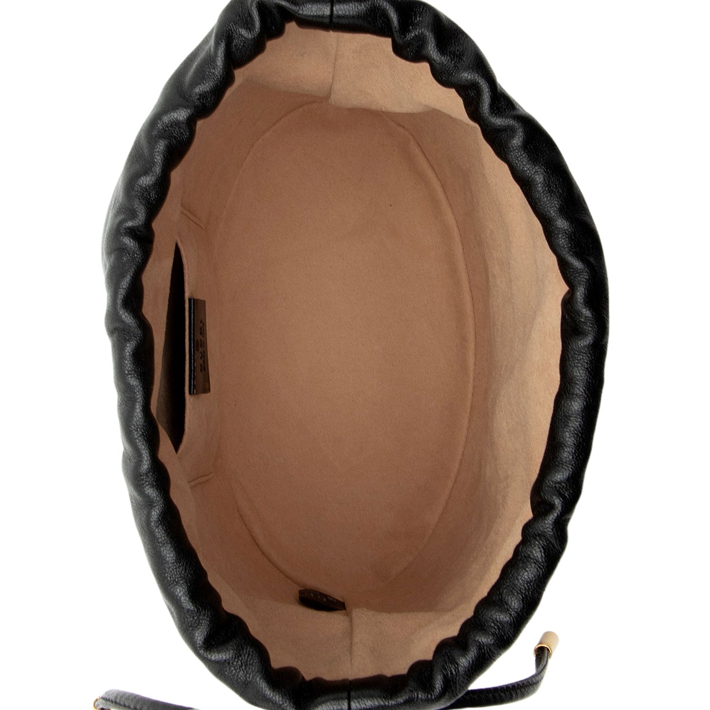 Gucci Leather Horsebit 1955 Drawstring Bucket Bag (SHF-gQJSRI)