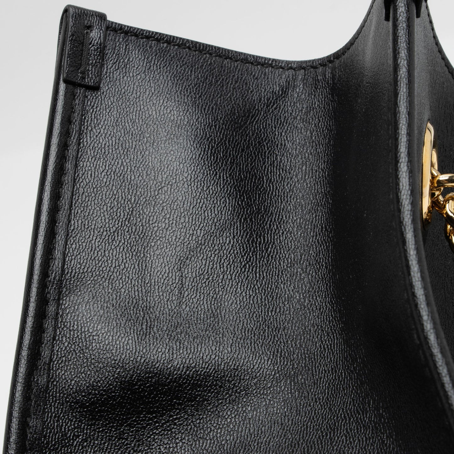 Gucci Leather Horsebit 1955 Chain Large Tote (SHF-LnlXOo)